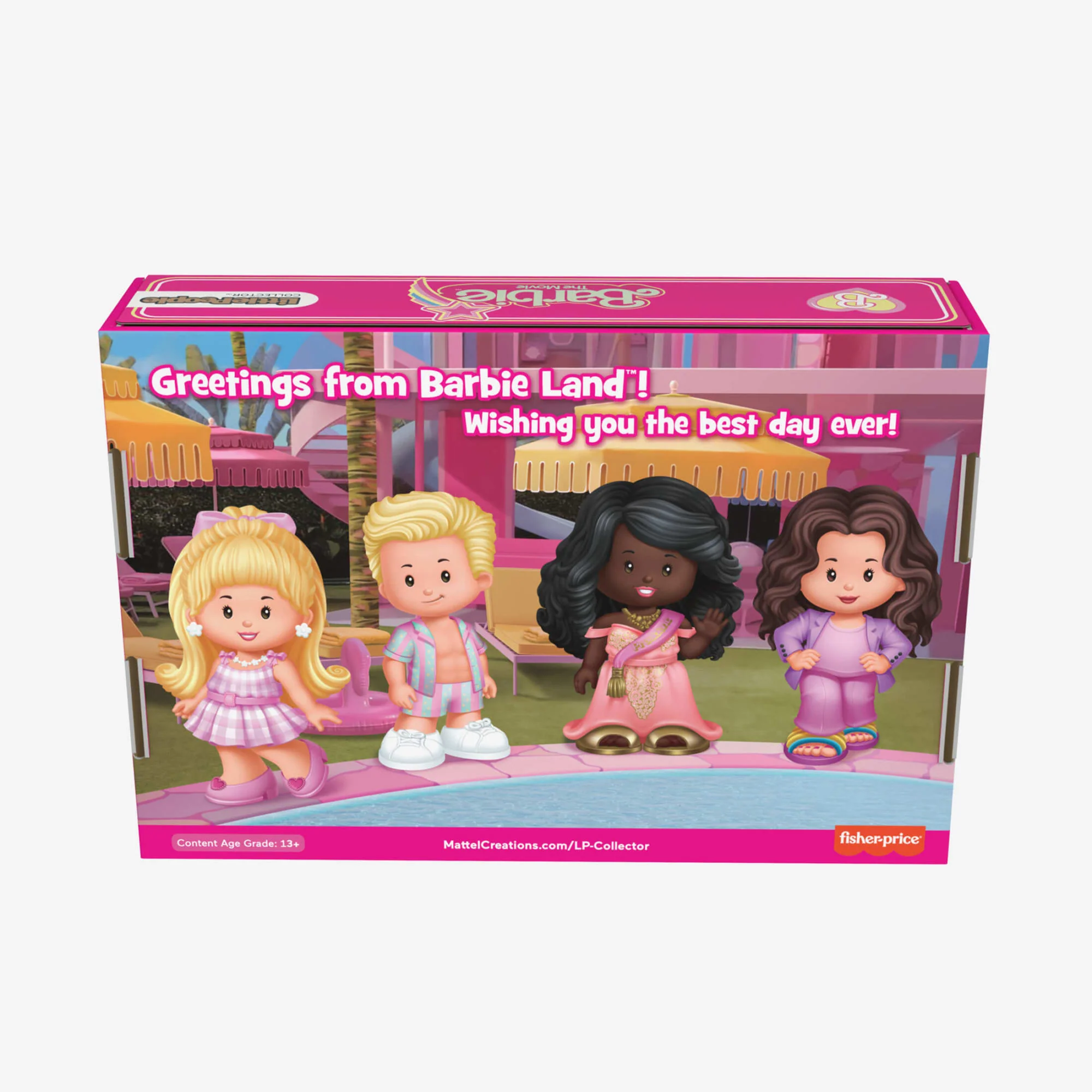 Mattel Creations Little People Collector Barbie The Movie Special Edition Set