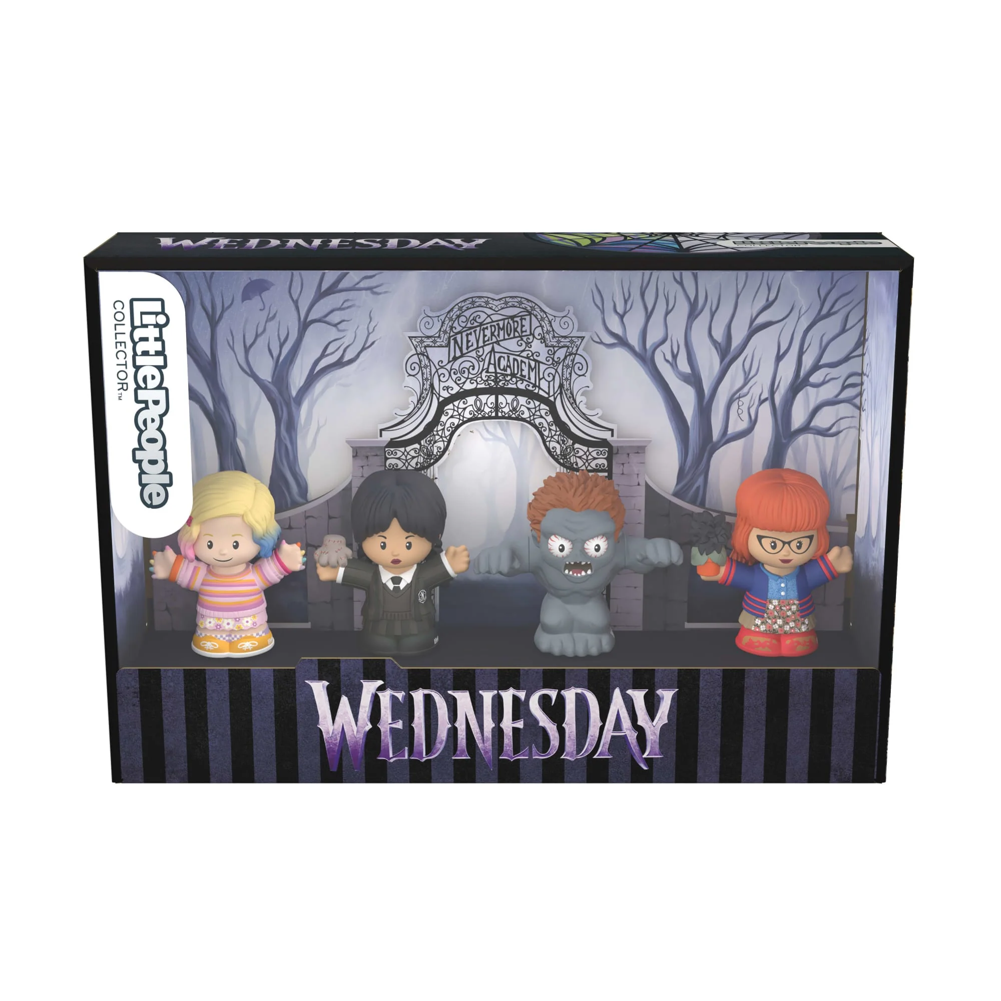 Mattel Creations Little People Collector Wednesday TV Series Special Edition Set