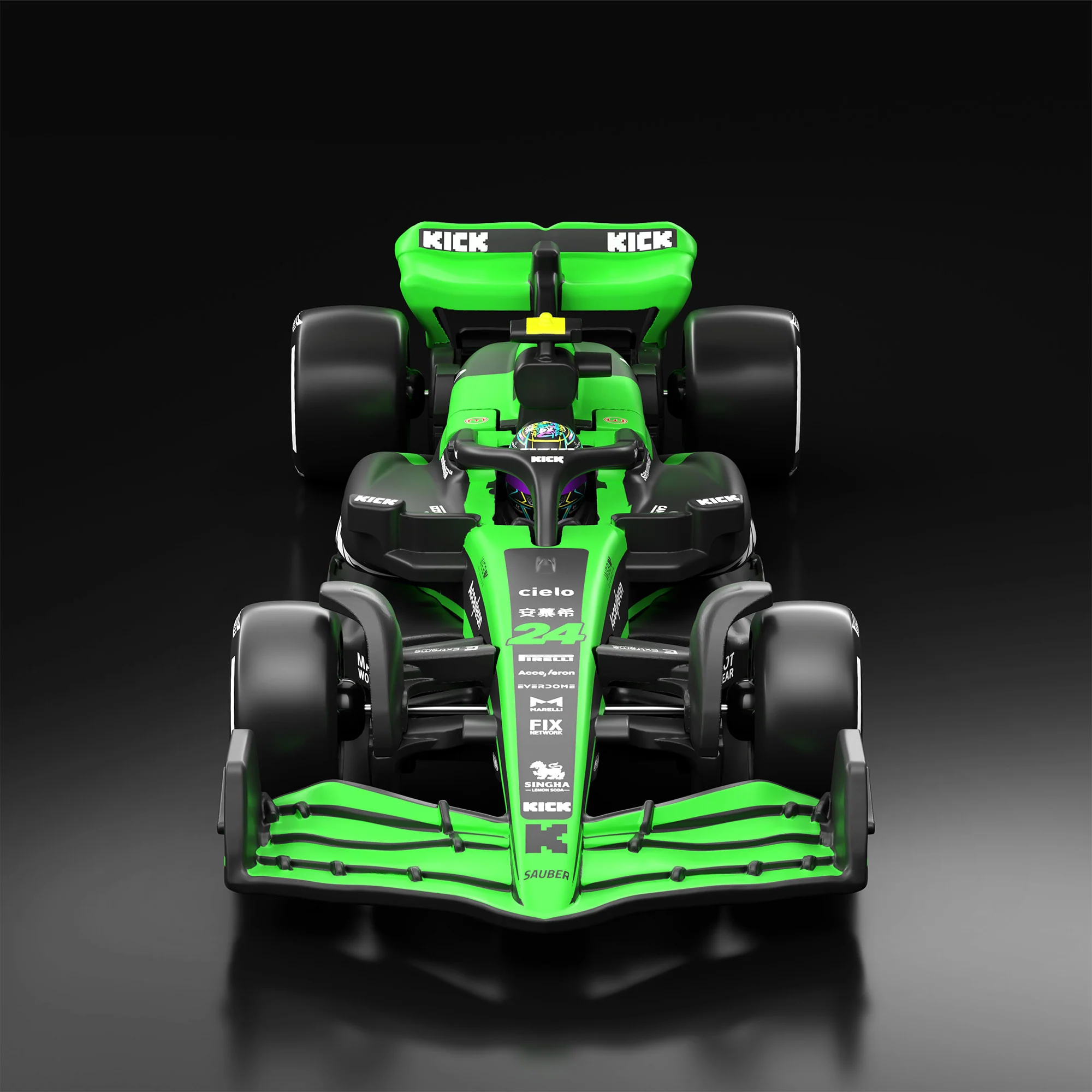 Mattel Creations Hot Wheels F1 Series: Stake F1 Team KICK Sauber C44 Car #24