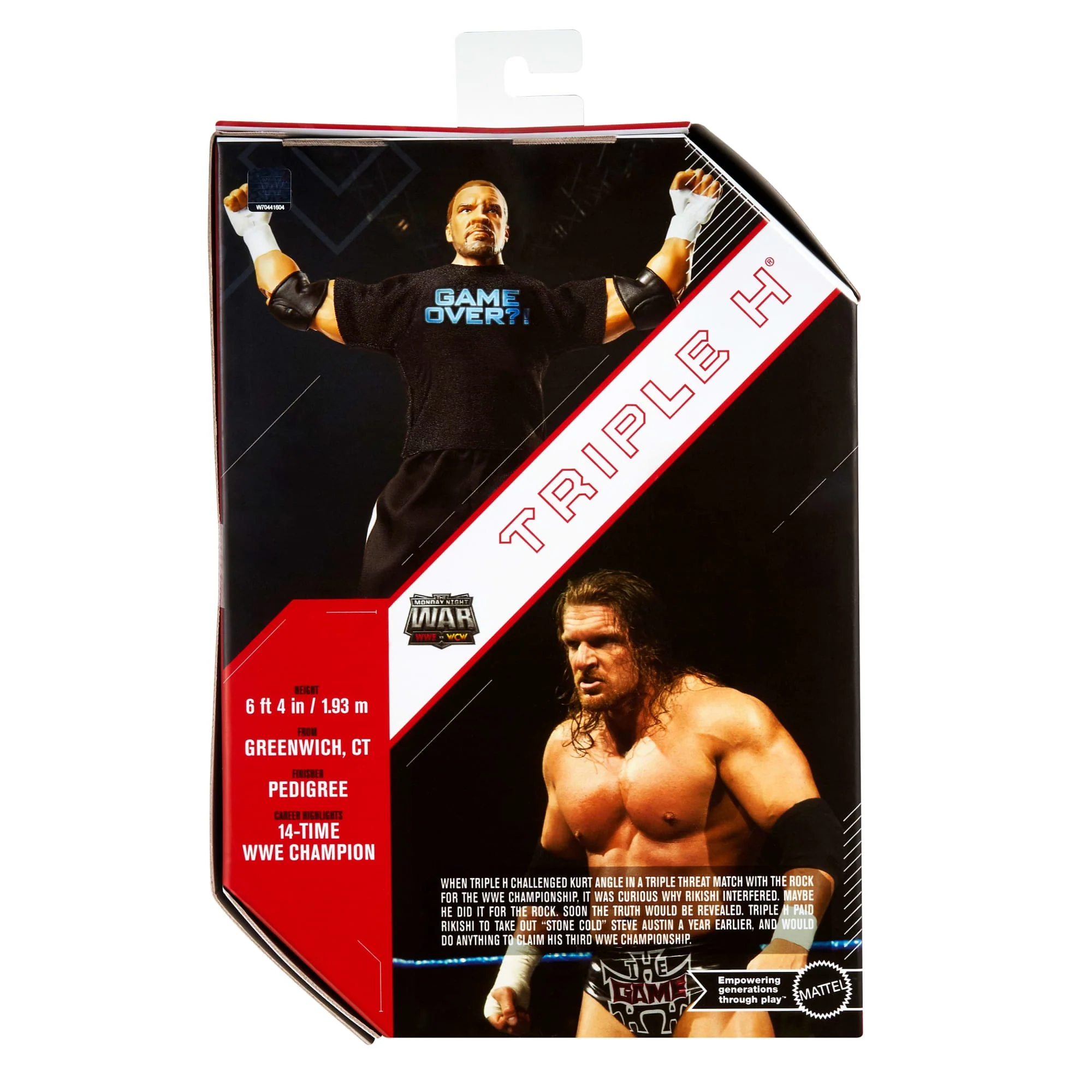 Mattel Creations WWE Ultimate Edition Monday Night War Triple H Action Figure