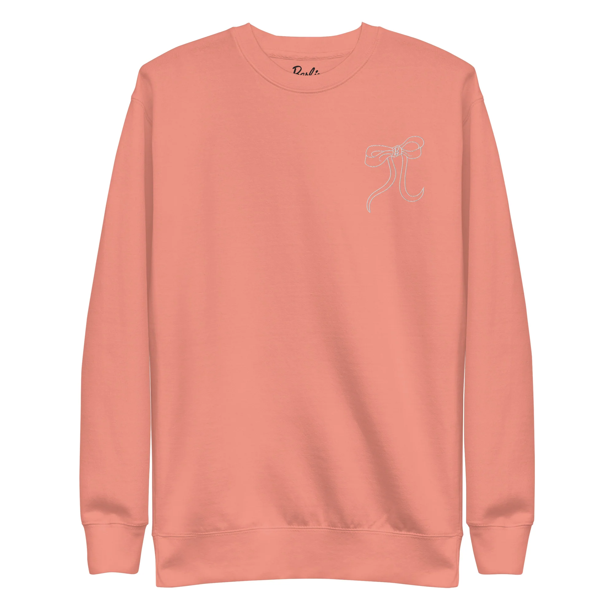 Mattel Creations Barbie Peaches 'n Cream Embroidered Peach Sweatshirt