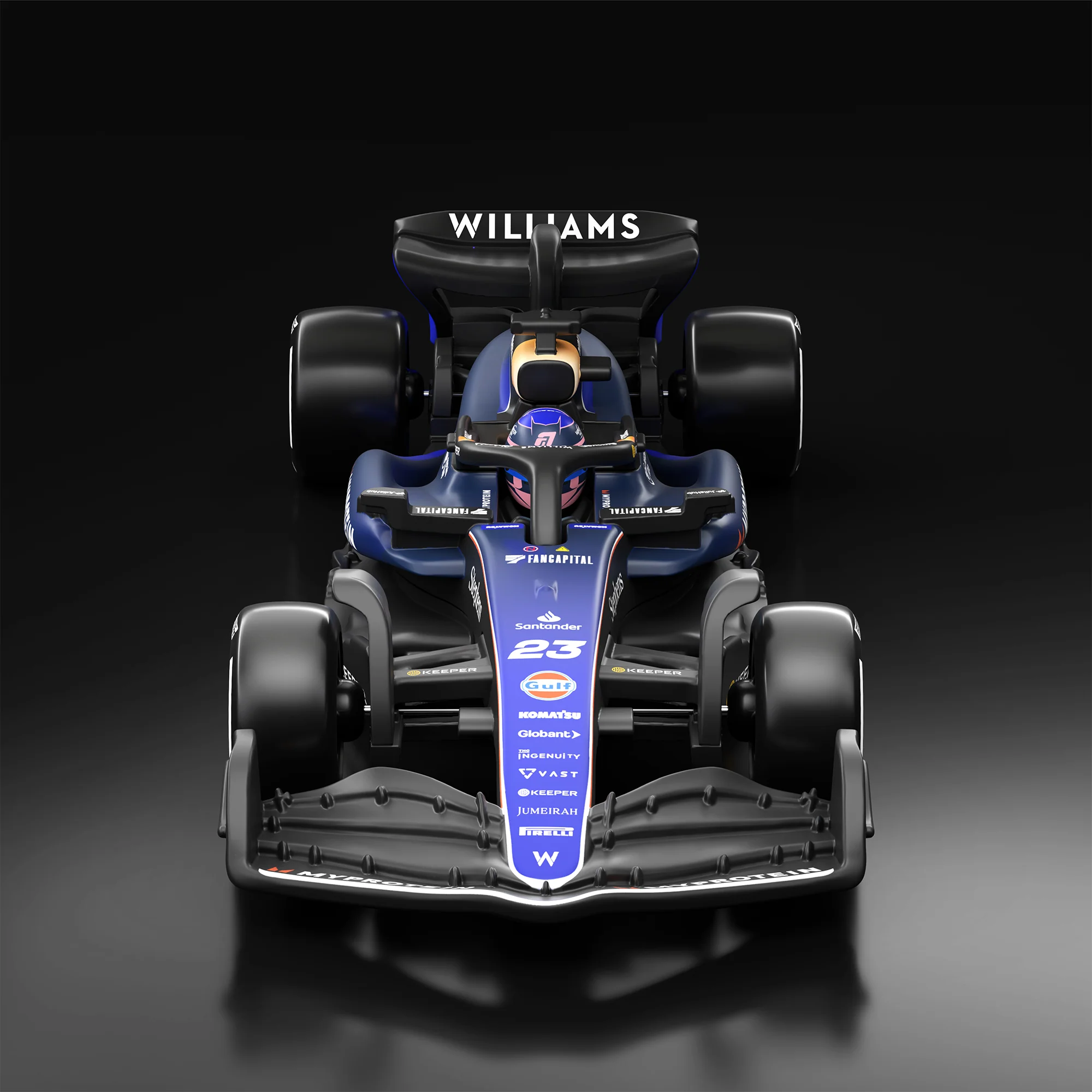 Mattel Creations Hot Wheels F1 Series: Williams Racing FW46 Car #23