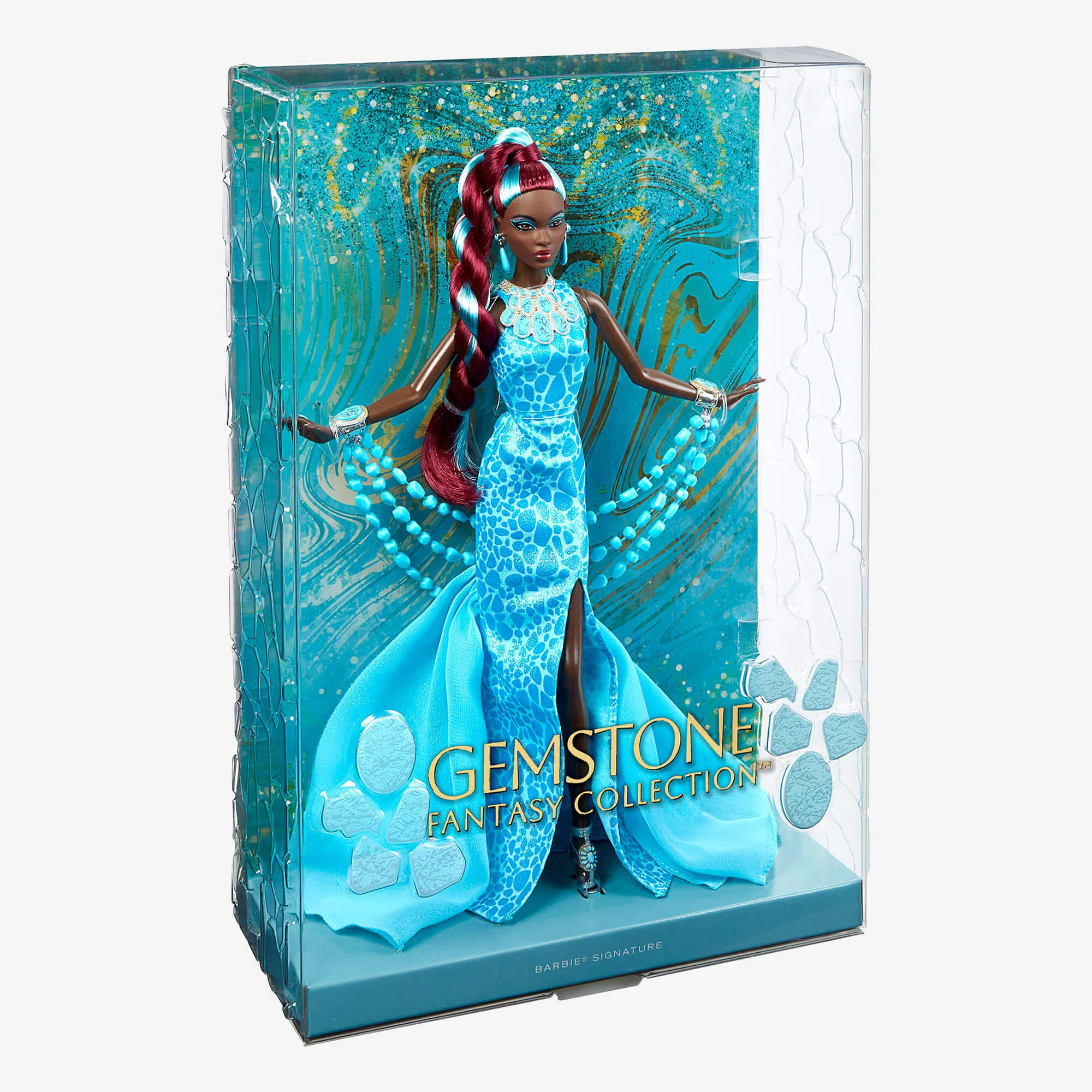 Mattel Creations Barbie Fantasy Collection Turquoise Doll