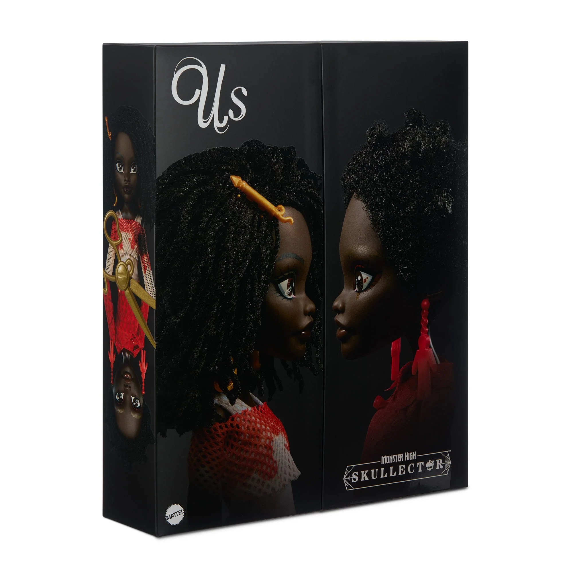 Mattel Creations Monster High Skullector Us Dolls – Adelaide and Red 2-Pack