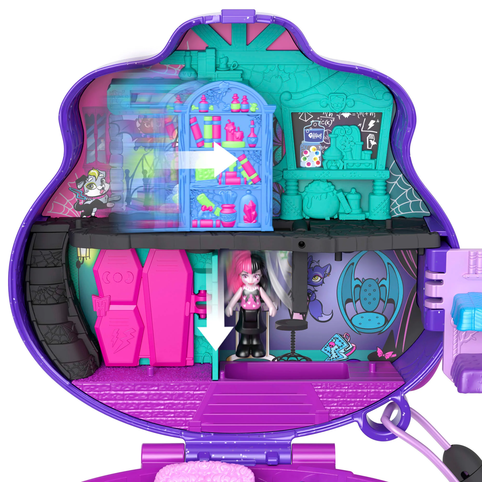 Mattel Creations Polly Pocket Monster High Compact