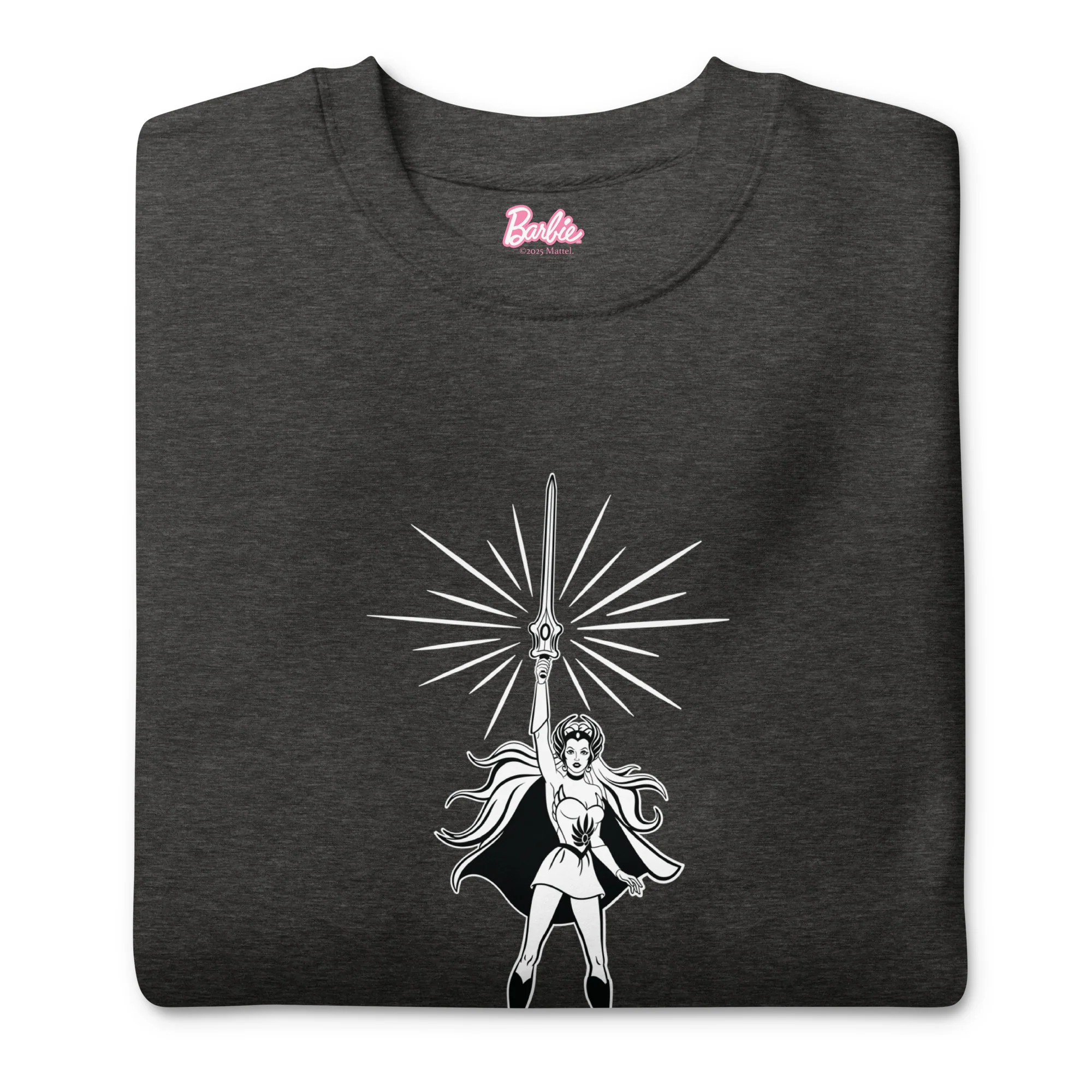 Mattel Creations Barbie She-Ra Grey Sweatshirt
