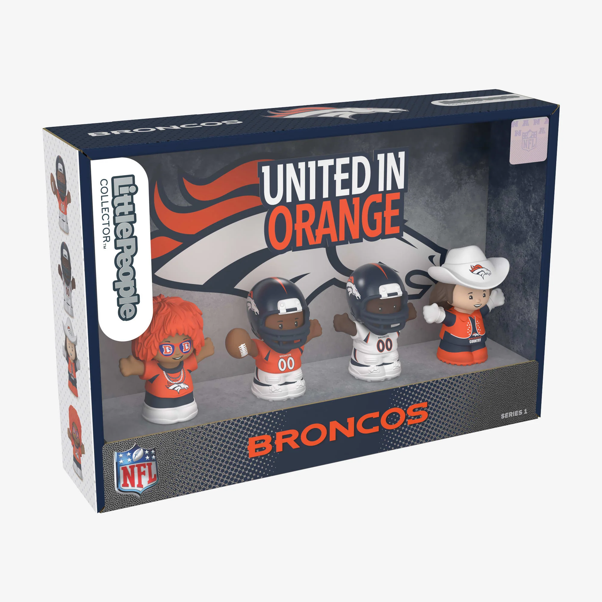 Mattel Creations Little People Collector x NFL Denver Broncos Set