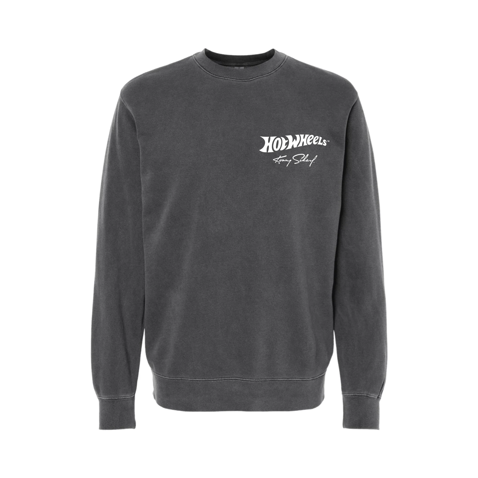 Mattel Creations Hot Wheels x Kenny Scharf Black Embroidered Sweatshirt
