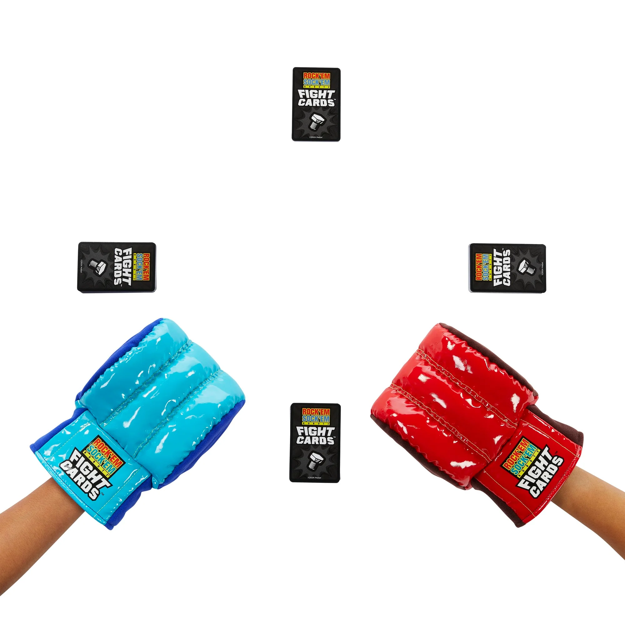 Mattel Creations Rock 'Em Sock 'Em Robots Fight Cards