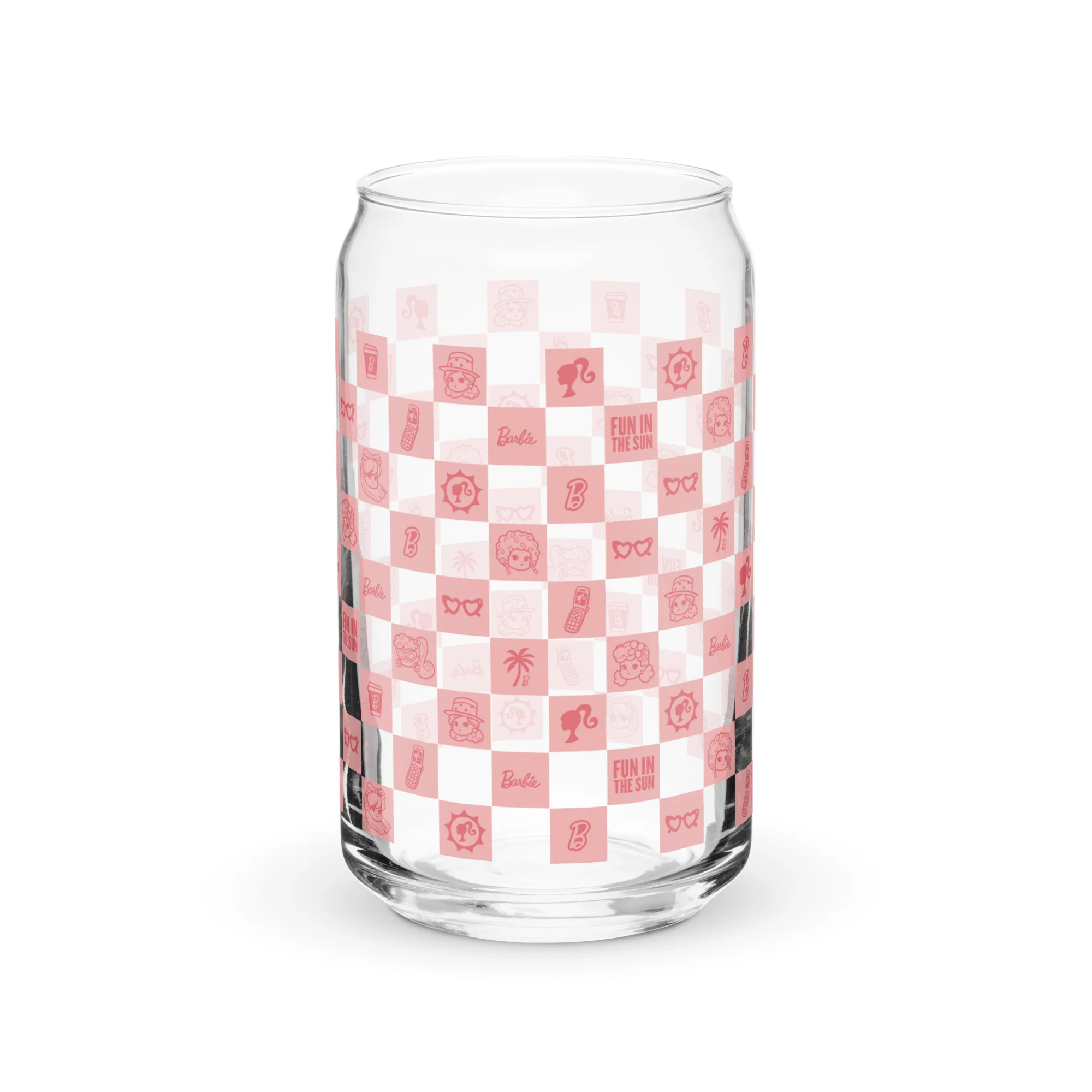 Mattel Creations Barbie Checkerboard Icons Cutie Clear Glass