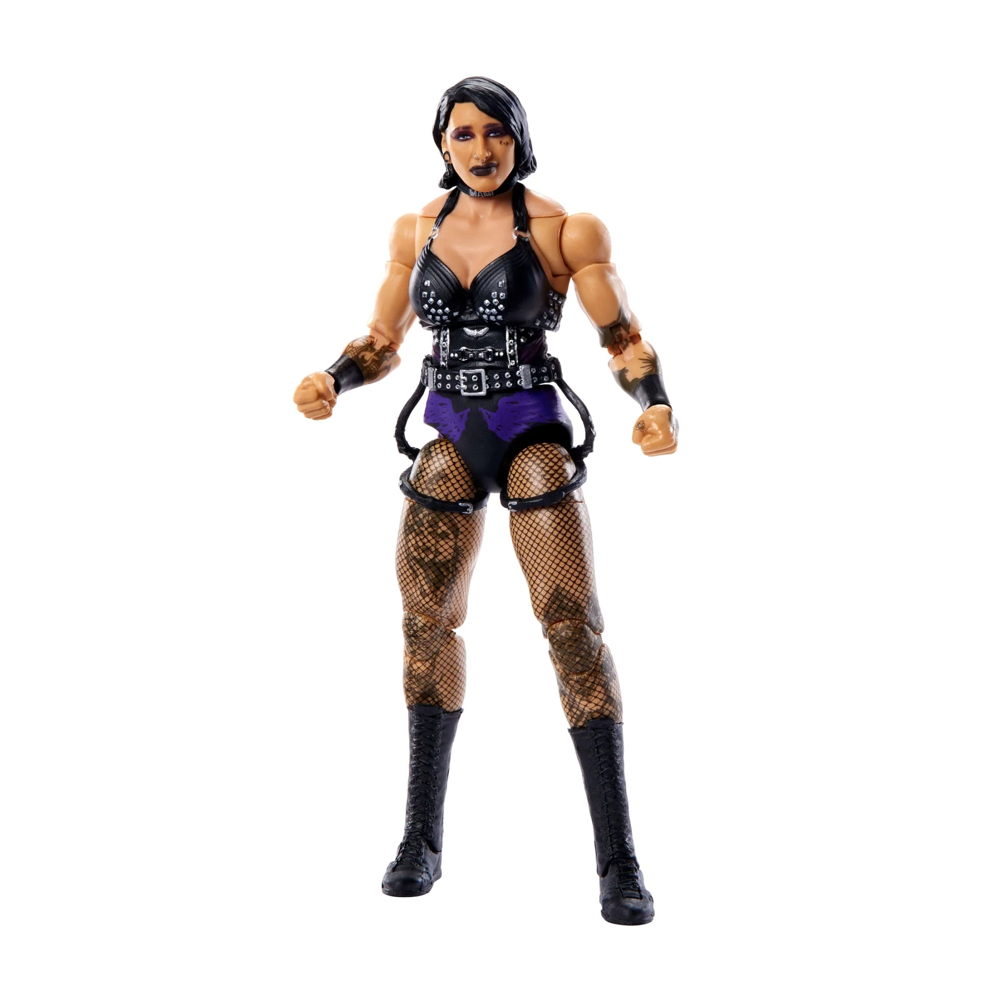 Mattel Creations WWE Ultimate Edition RAW Ring and WWE Superstar Rhea Ripley Figure