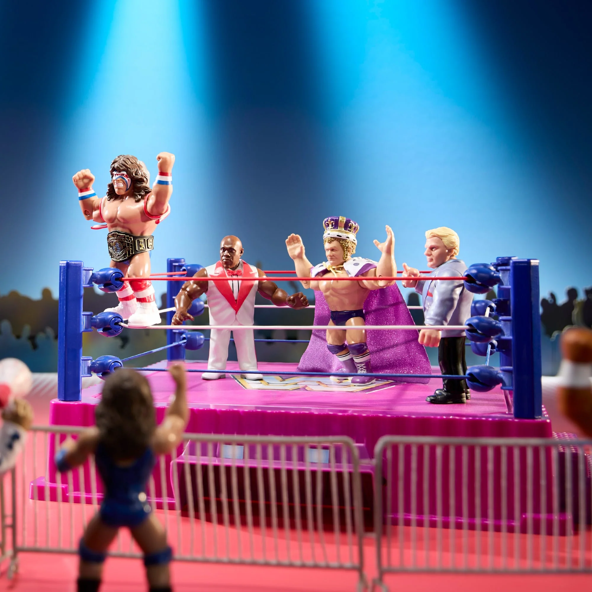 Mattel Creations WWE Official Retro 4-Pack Action Figures