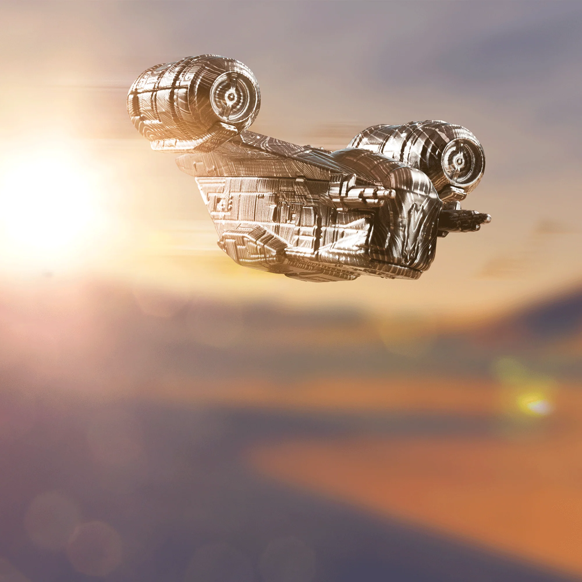 Mattel Creations Hot Wheels Star Wars Razor Crest Starship