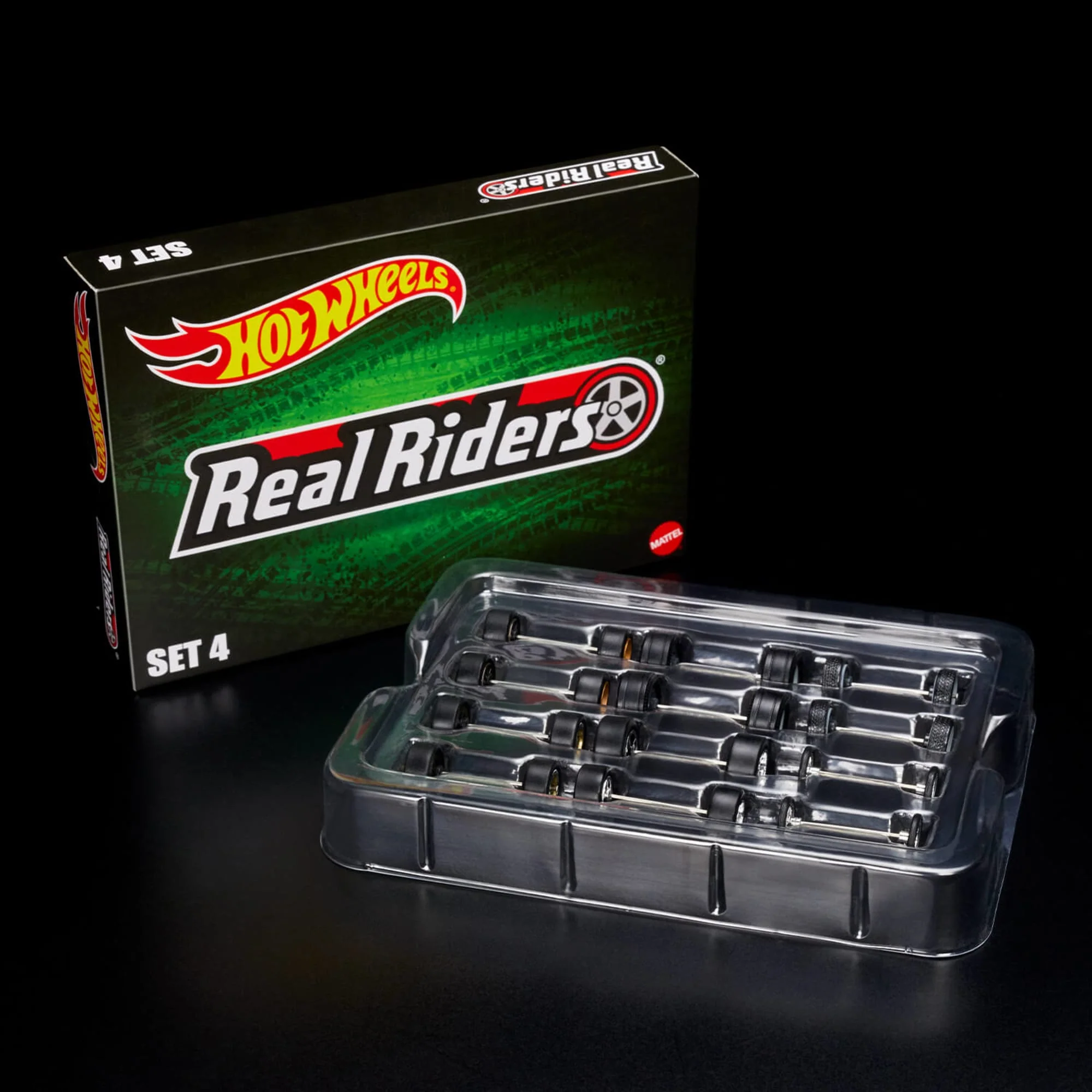 Mattel Creations RLC Exclusive Real Riders Wheels Pack – Set 4