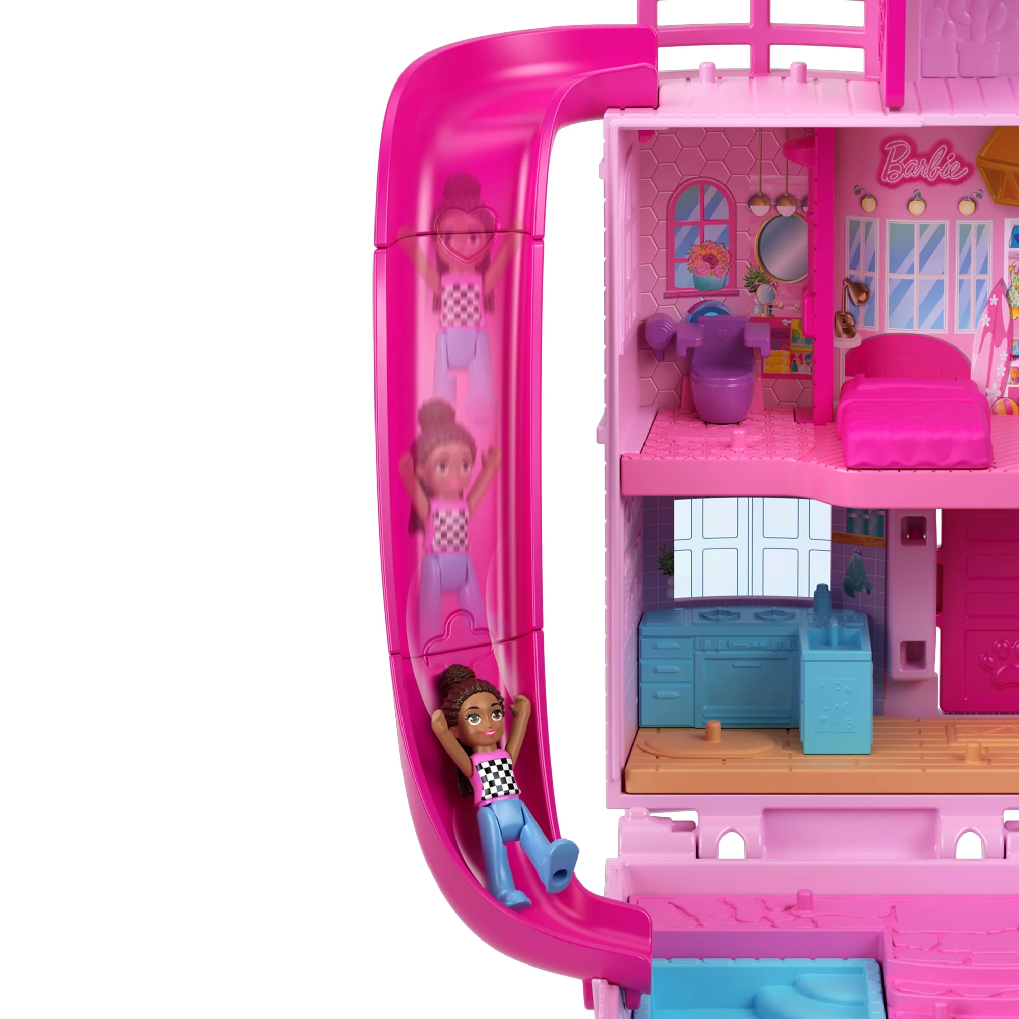 Mattel Creations Polly Pocket Barbie Dreamhouse Compact