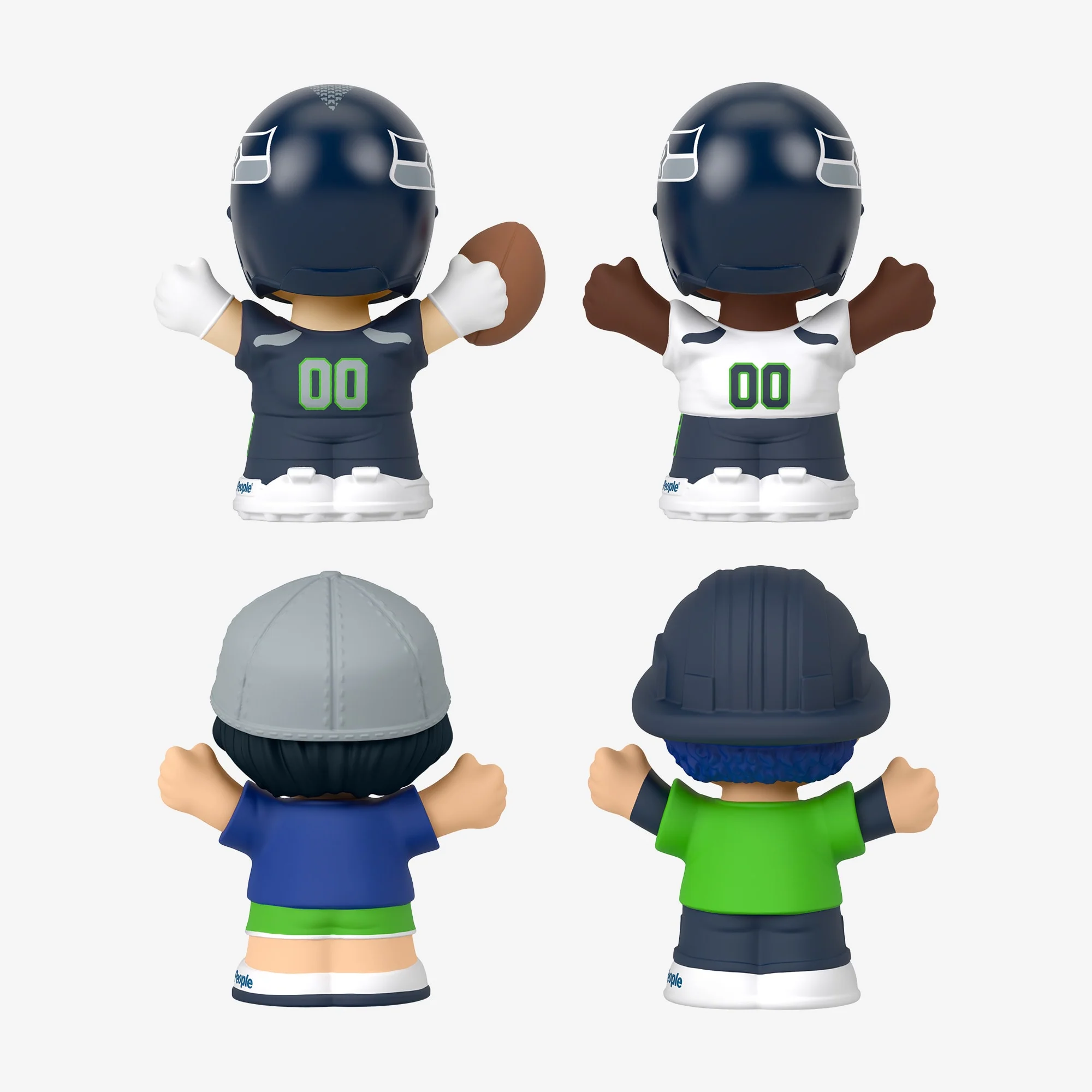 Mattel Creations Little People Collector x NFL Seattle Seahawks Set