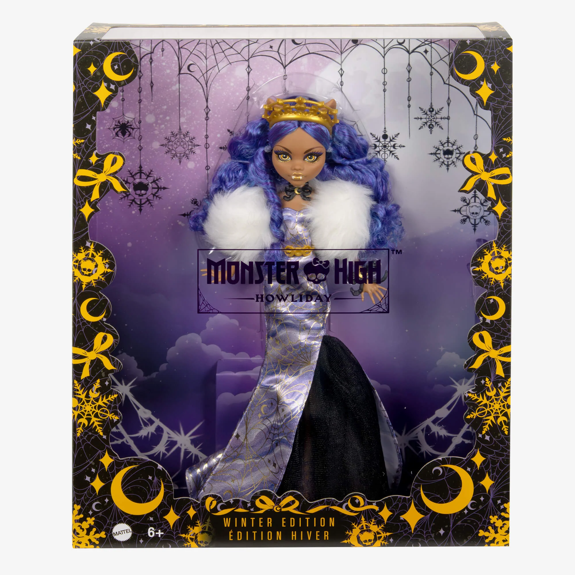 Mattel Creations Monster High Howliday Winter Edition Clawdeen Wolf Doll