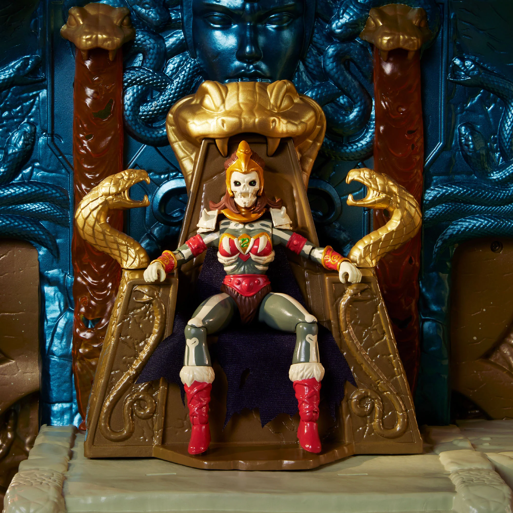 Mattel Creations Masters of the Universe Origins Snake Lair Playset Crowdfund