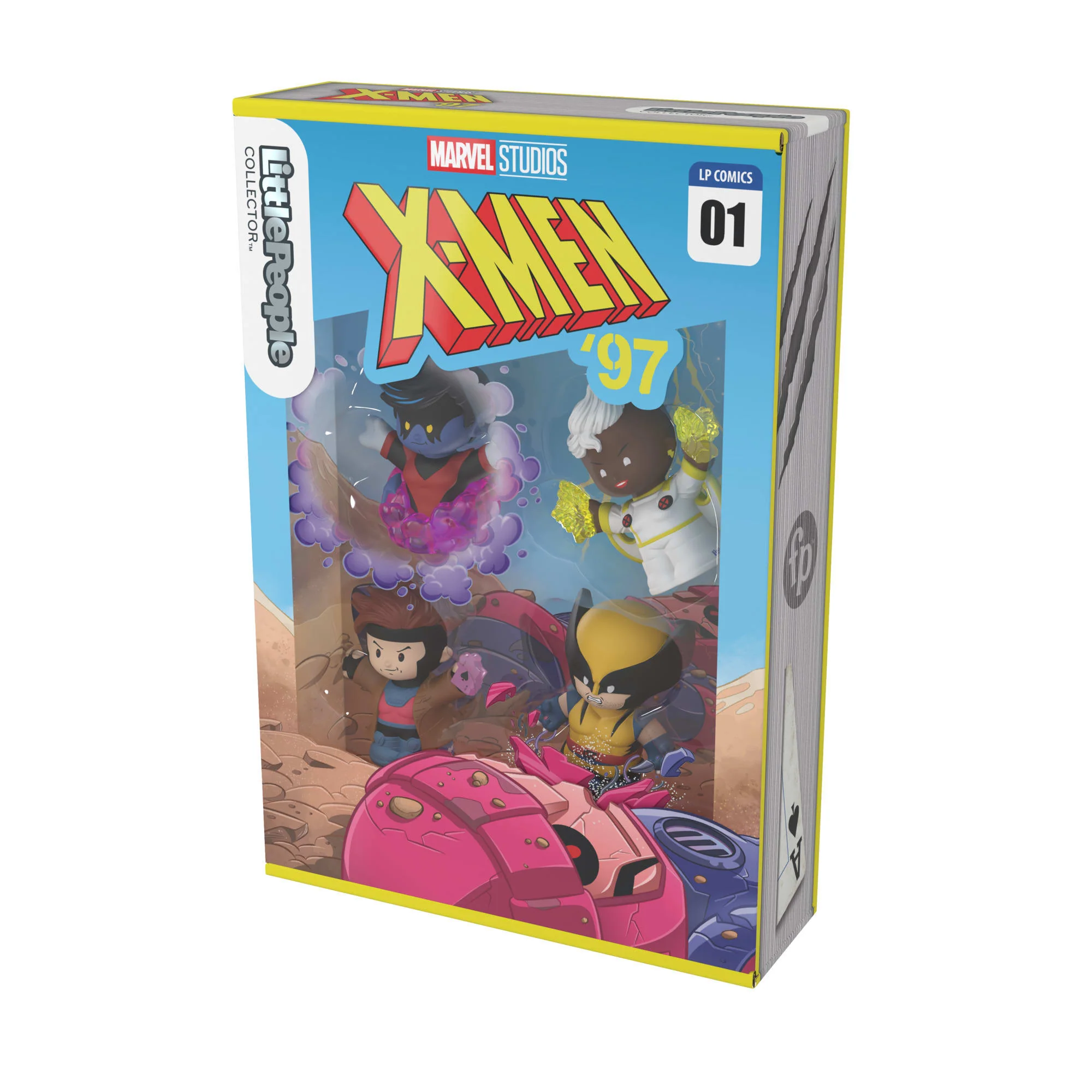 Mattel Creations Little People Collector Marvel X-Men: Issue 1 Special Edition Set