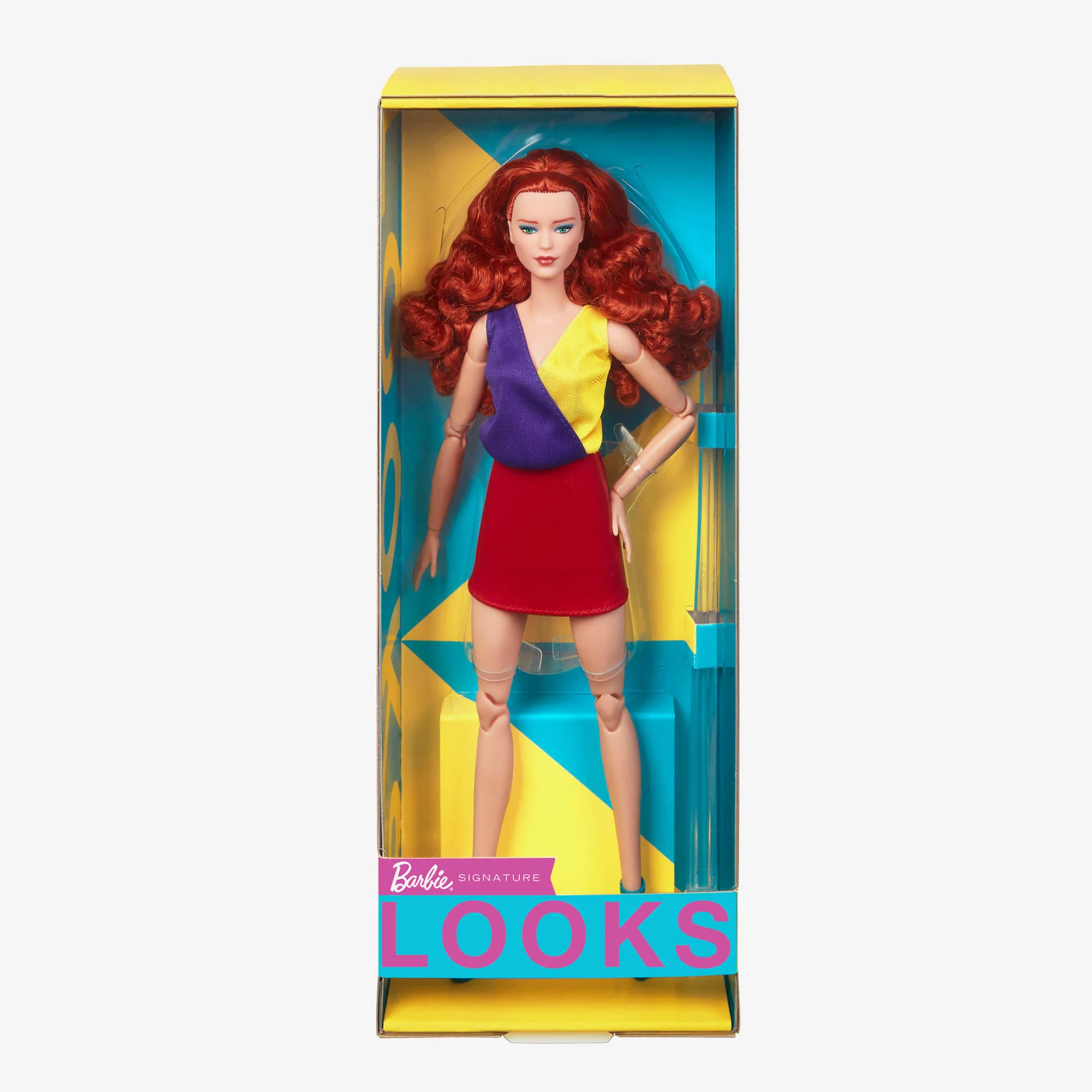 Mattel Creations Barbie Looks Doll (Original, Curly Red Hair)