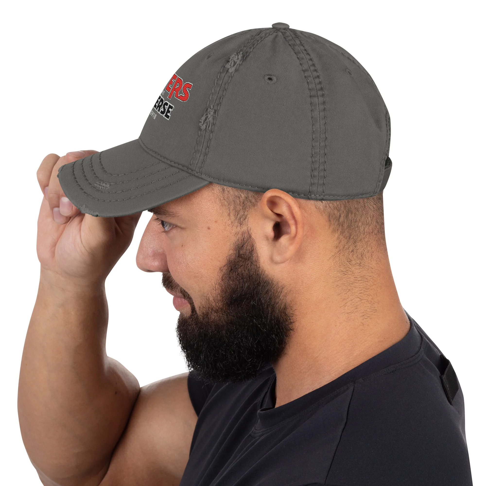 Mattel Creations Masters of the Universe The Movie Logo Grey Dad Hat