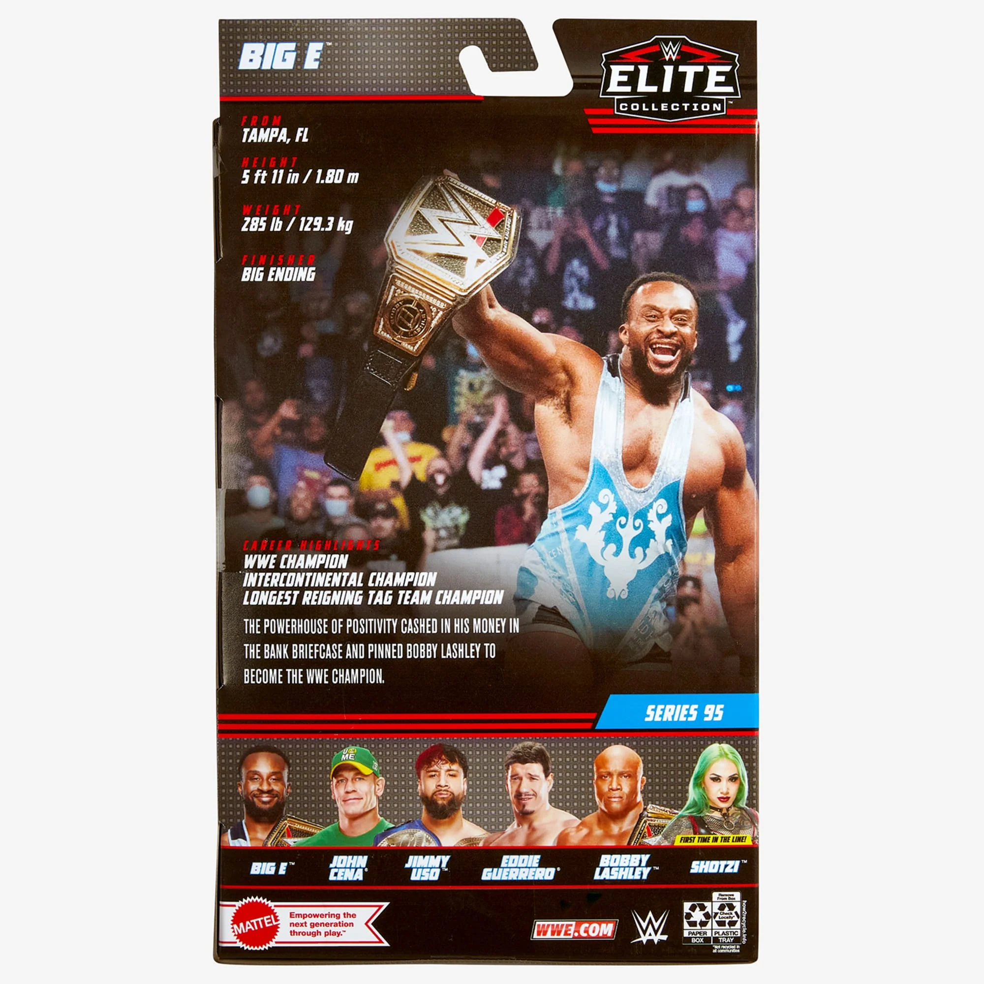 Mattel Creations WWE Big E Elite Collection Action Figure