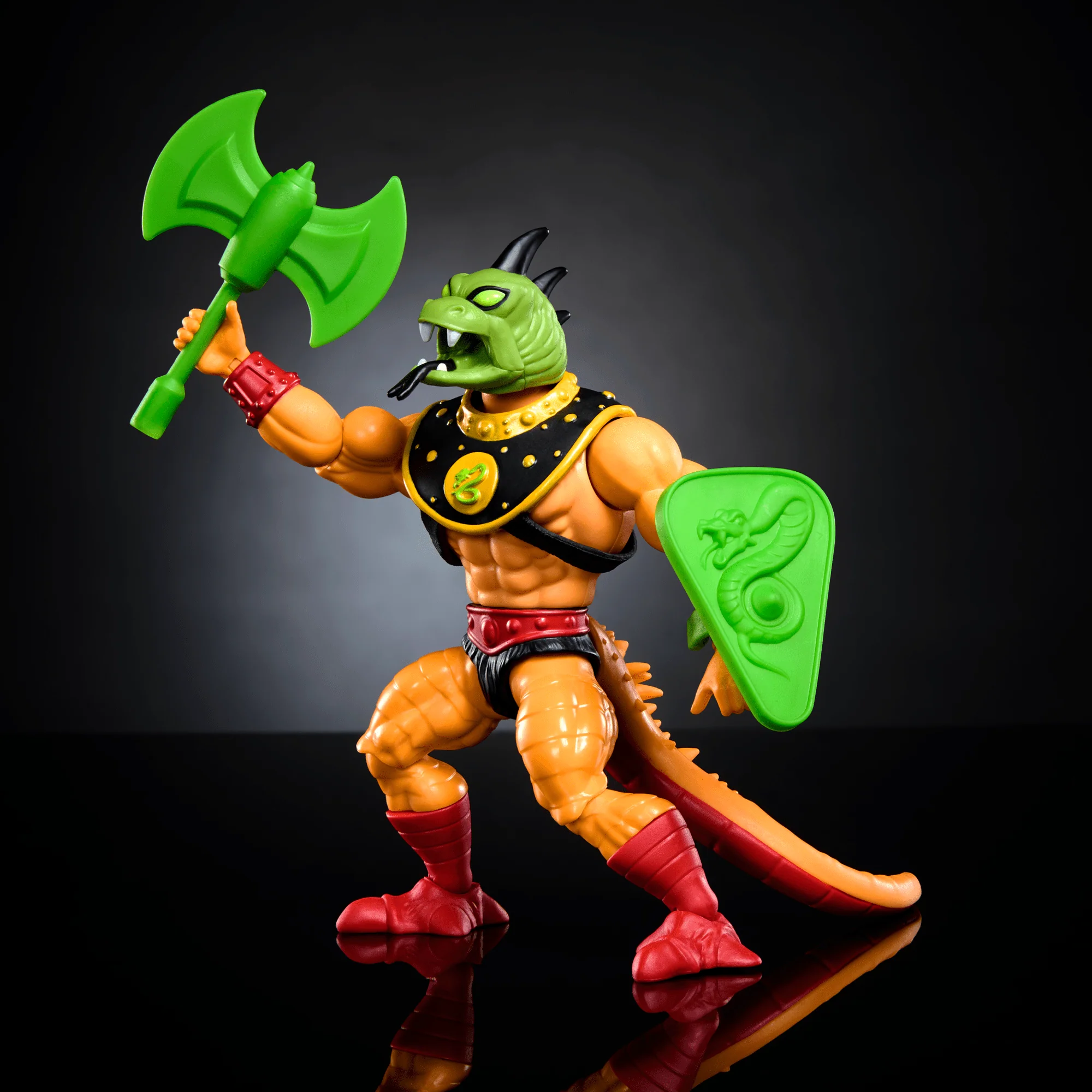 Mattel Creations Masters of the Universe Origins Reptilax Action Figure