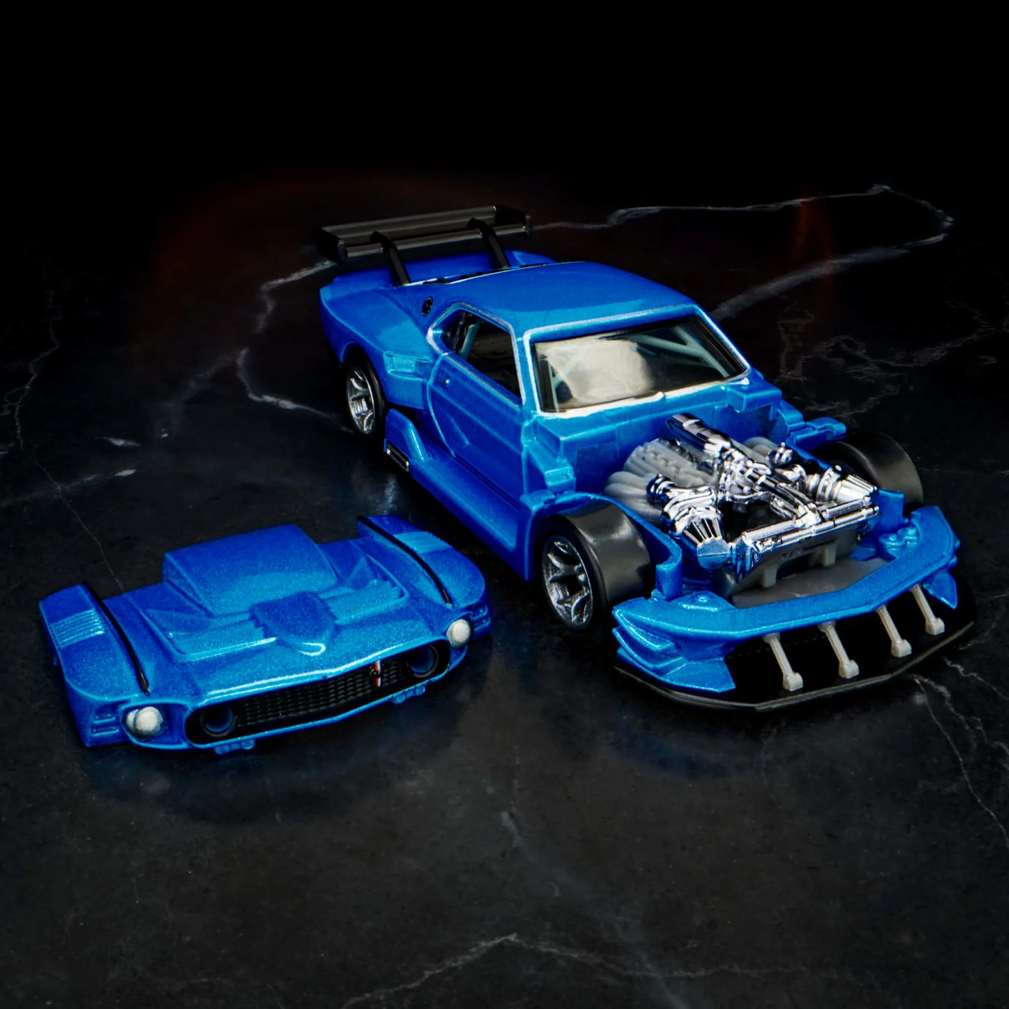 Mattel Creations Hot Wheels Elite 64 Series Modified '69 Ford Mustang