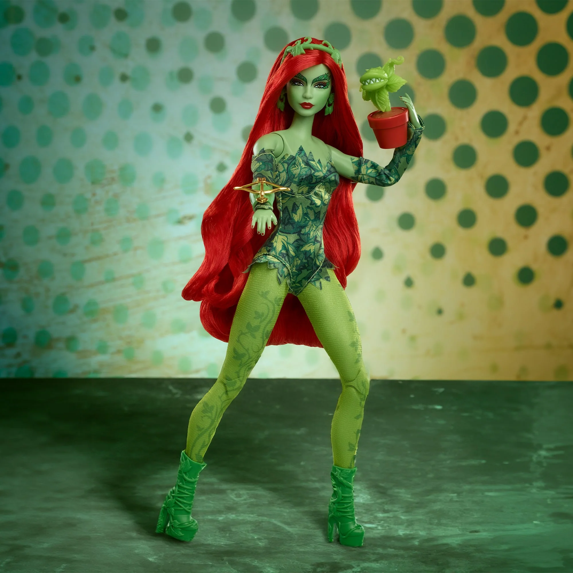 Mattel Creations Poison Ivy Barbie Doll
