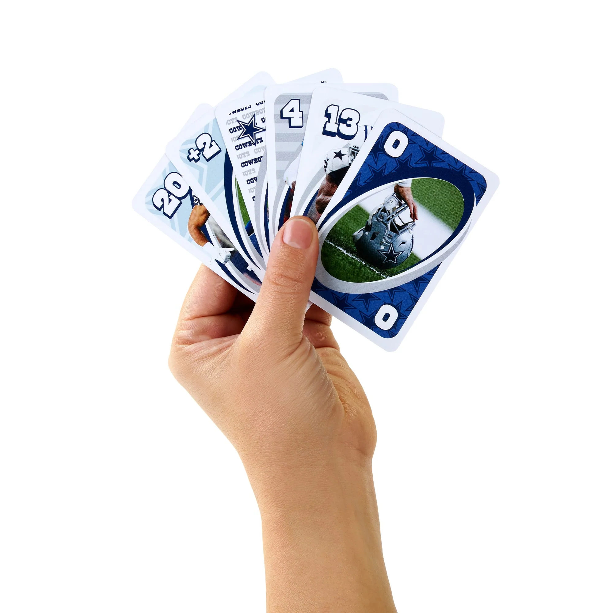Mattel Creations UNO Fandom NFL Dallas Cowboys Game Deck