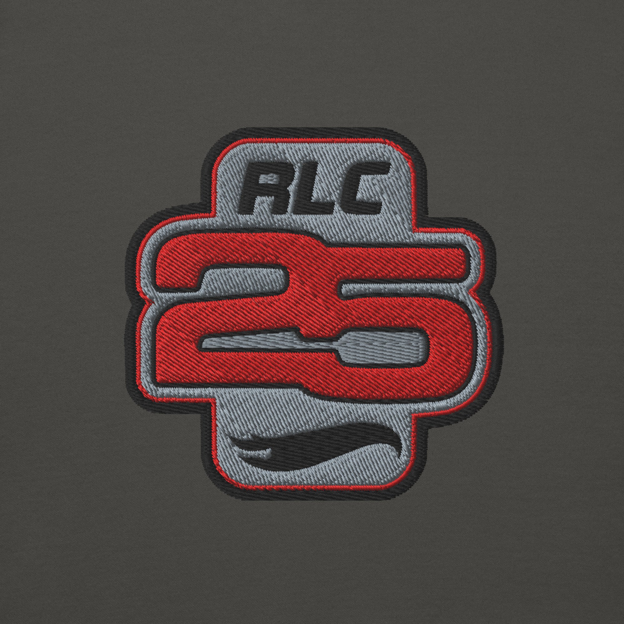Mattel Creations Hot Wheels 2025 RLC Membership Embroidered Grey Hoodie
