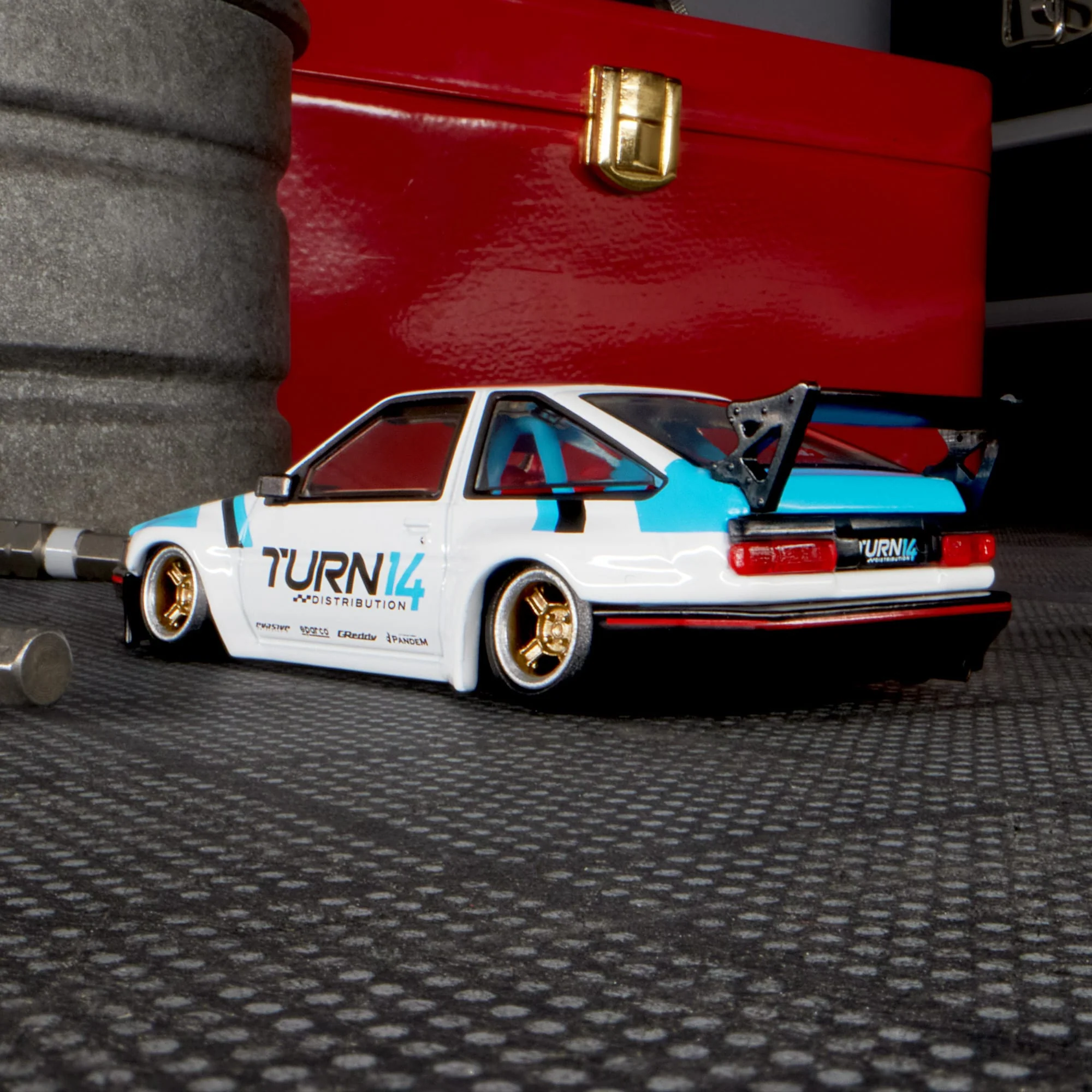 Mattel Creations Elite 64 Toyota Corolla Levin (AE86) Custom