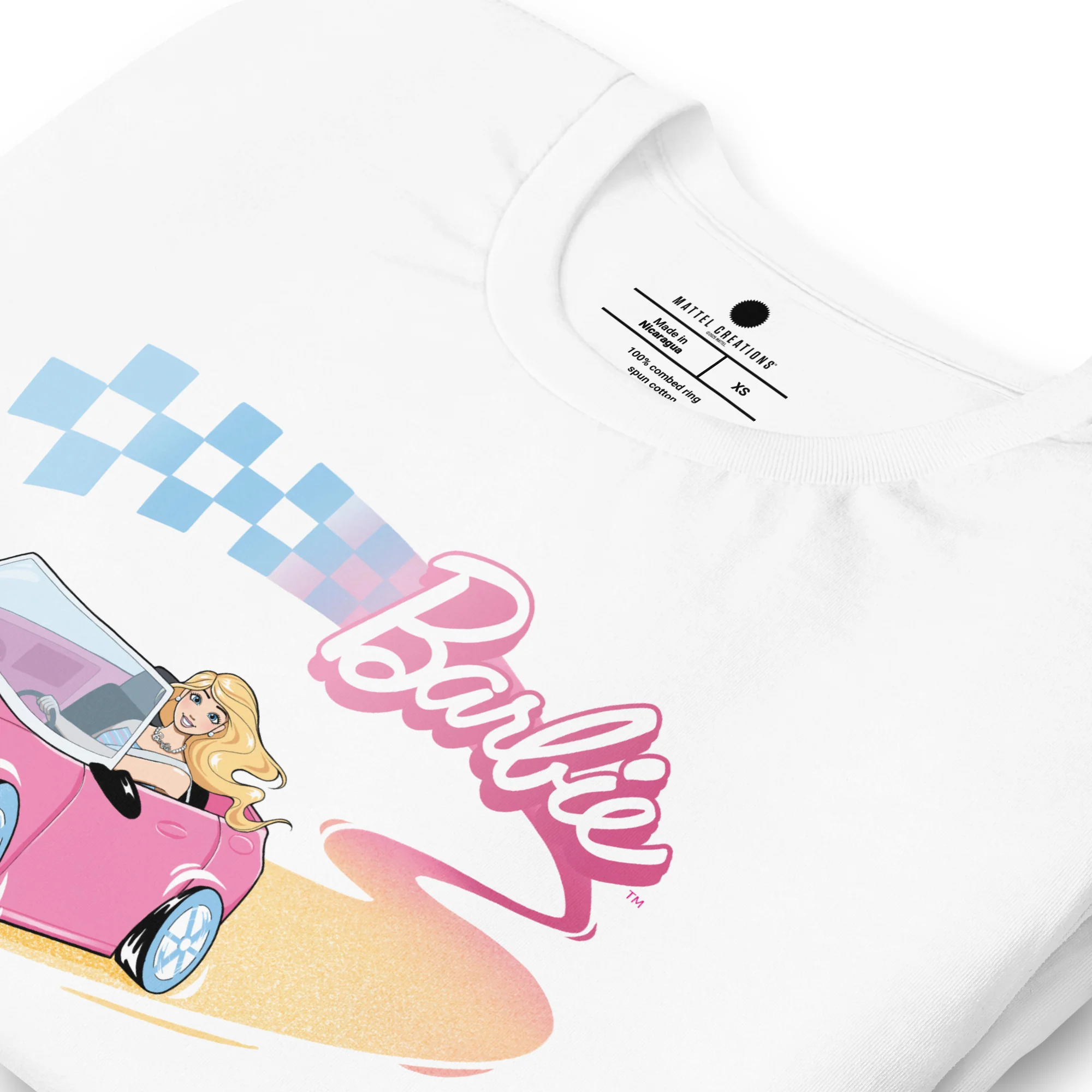 Mattel Creations Barbie MC Revealed Fan-Designed White T-Shirt