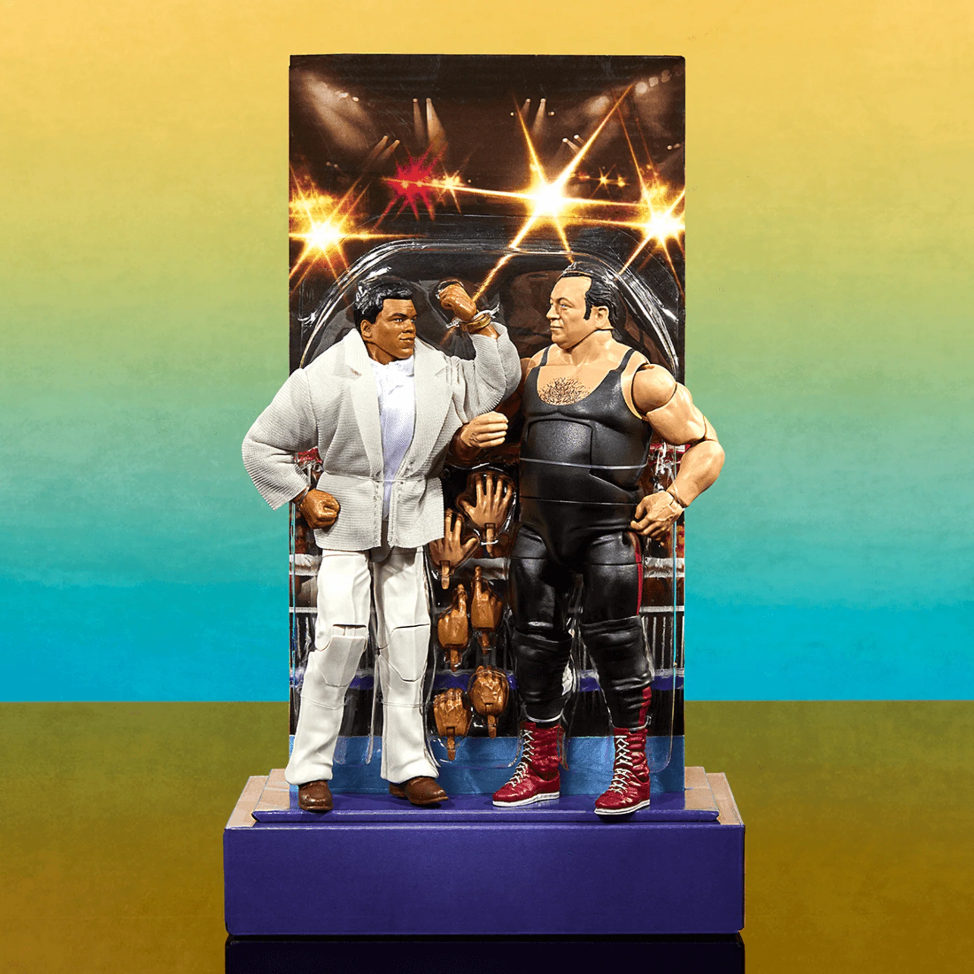 Mattel Creations WWE Elite Collection Legends From the Territory Era 4-Figure Multipack