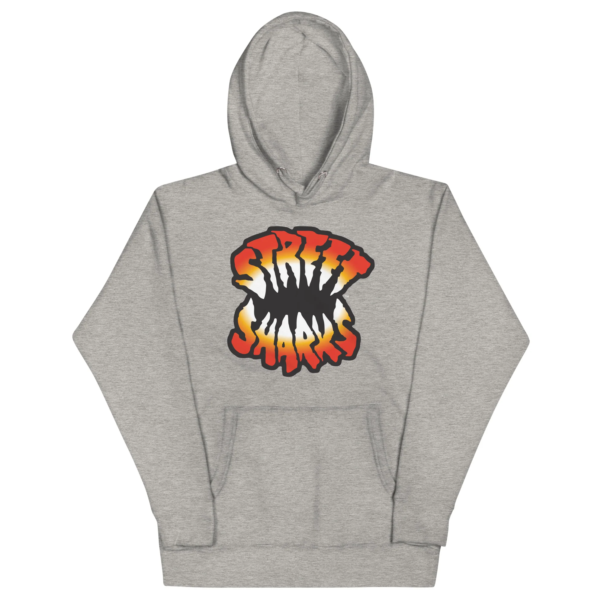 Mattel Creations Street Sharks Grey Logo Hoodie