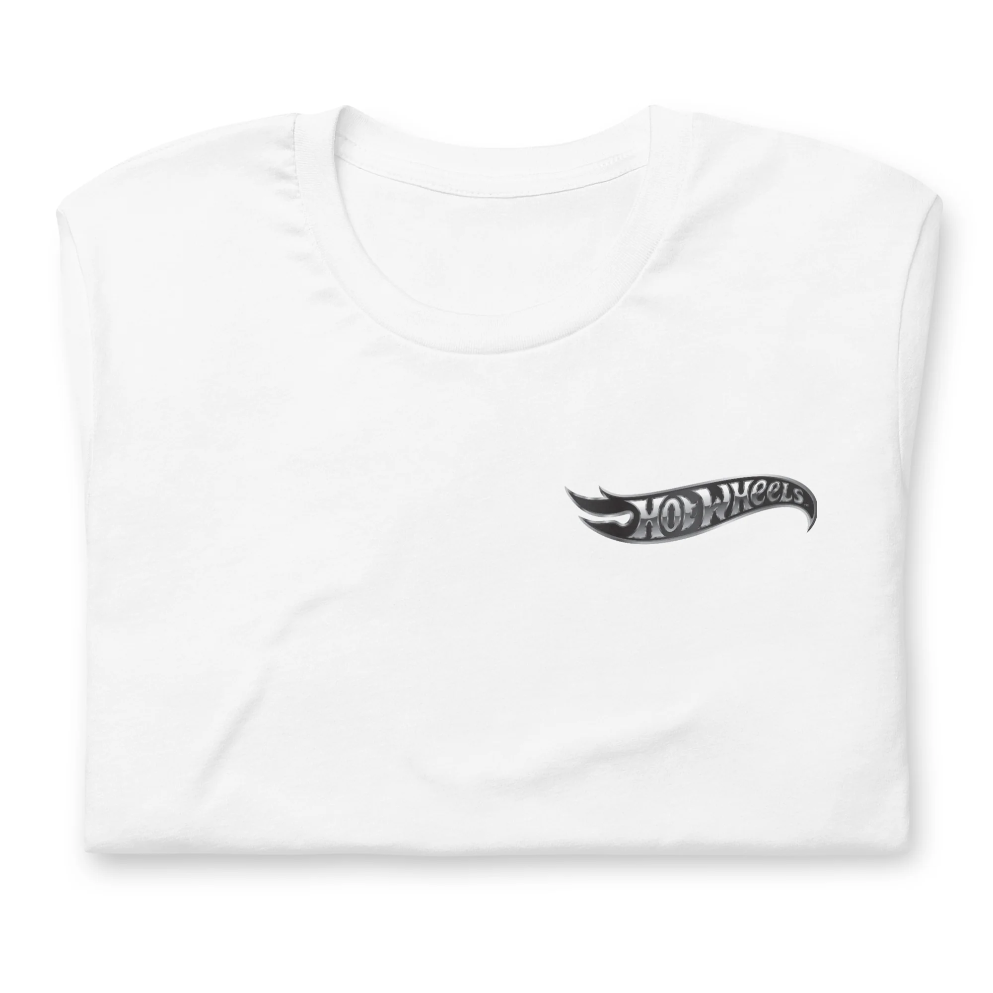 Mattel Creations Hot Wheels Logos White T-Shirt