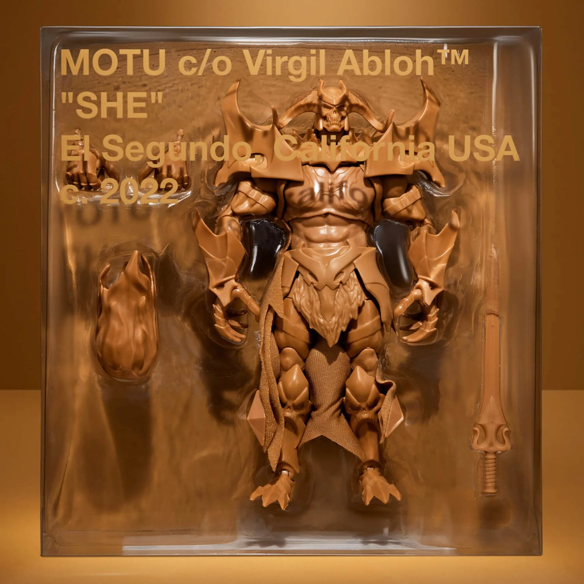 Mattel Creations Virgil Abloh x MOTU Skele-God Collector Figure
