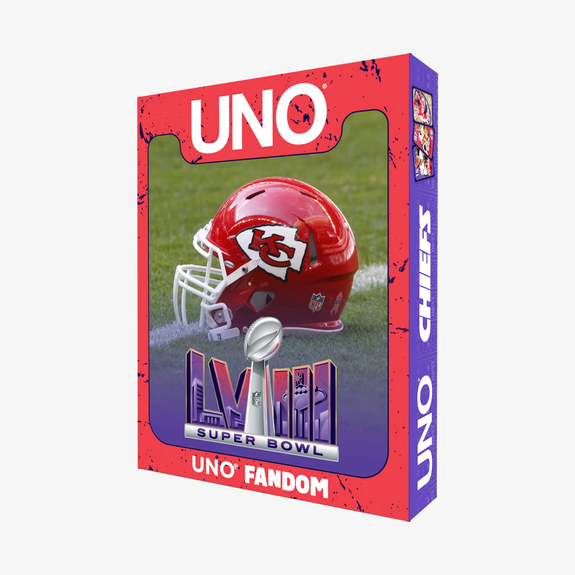 Mattel Creations UNO LVIII Super Bowl Card Game