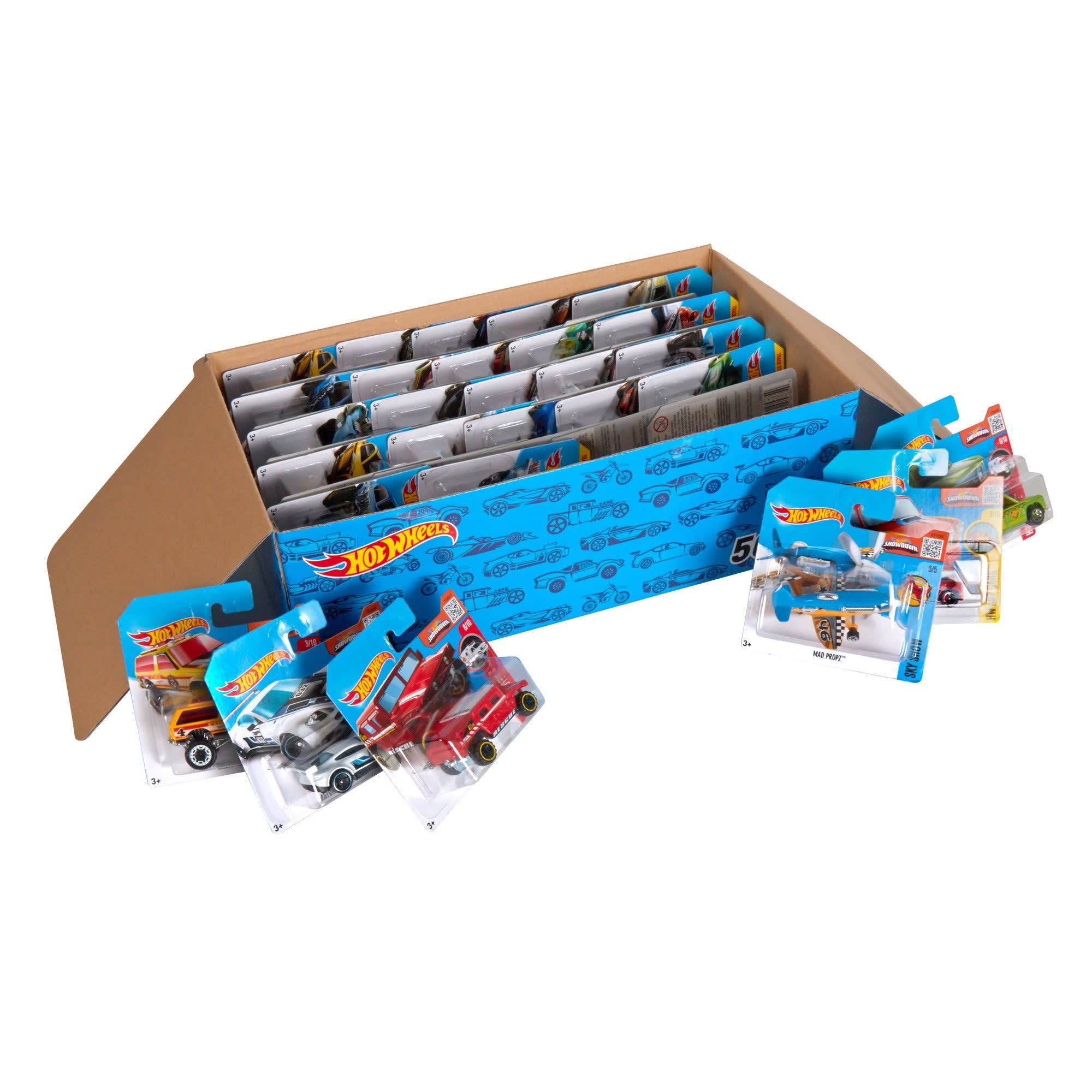 Mattel Creations Hot Wheels Mainline 100-Car Case Pack