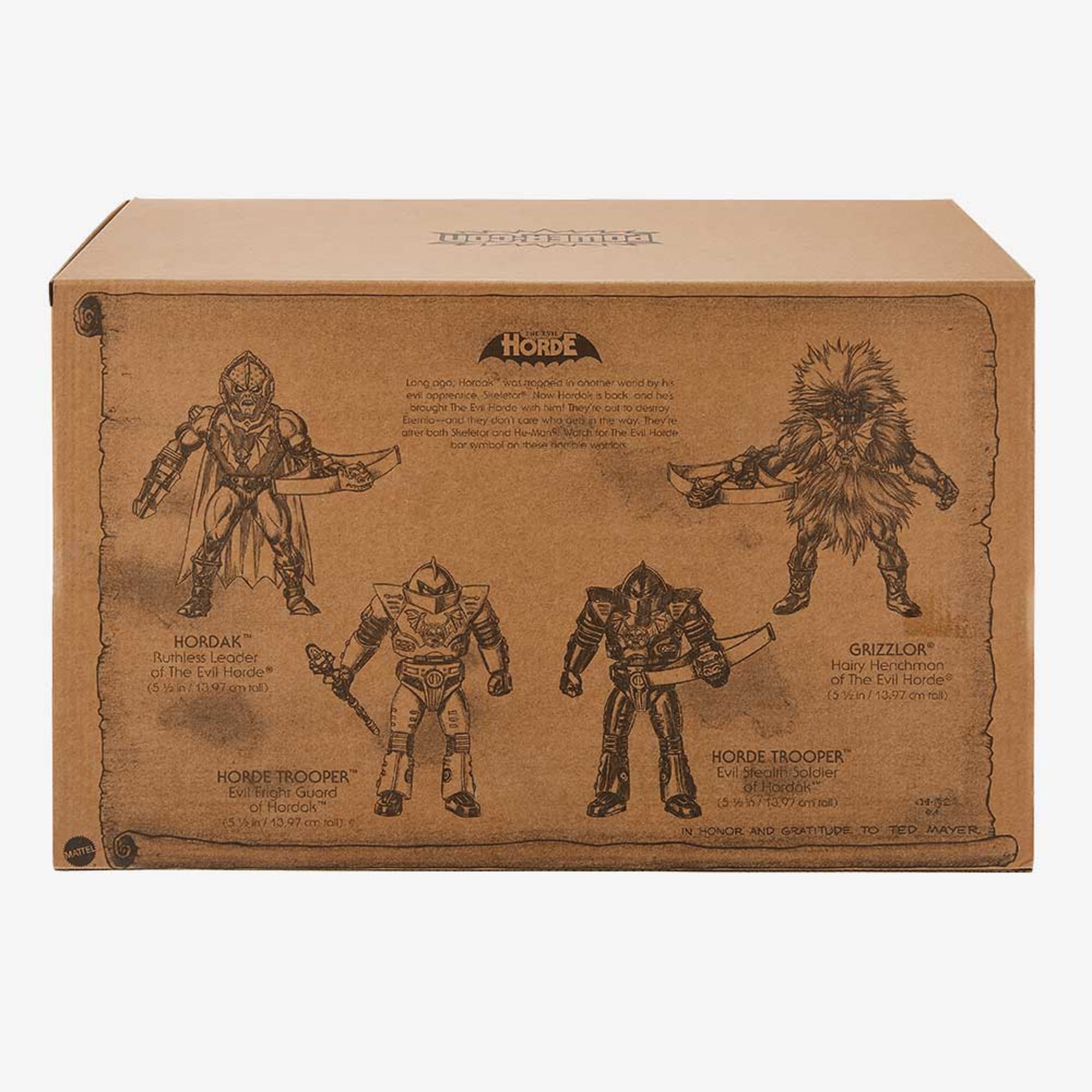 Mattel Creations Masters of the Universe Origins The Evil Horde Action Figures Set