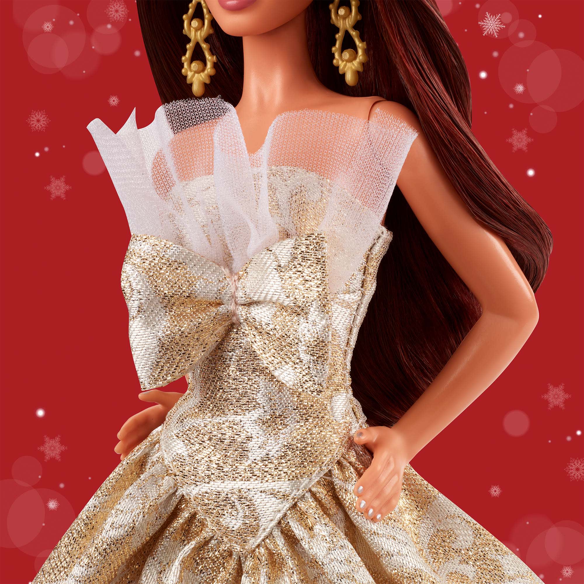 Mattel Creations 2025 Holiday Barbie Doll 3