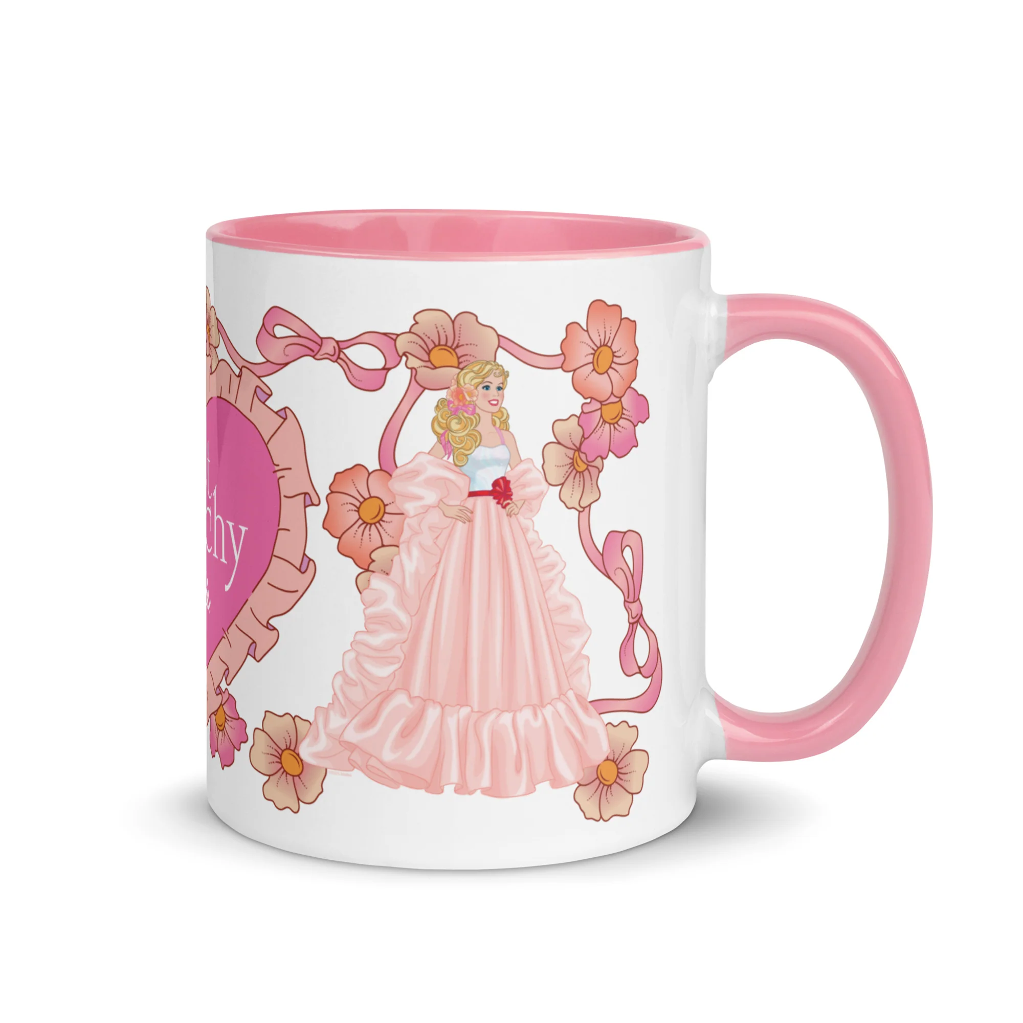 Mattel Creations Barbie Peaches 'n Cream White Mug