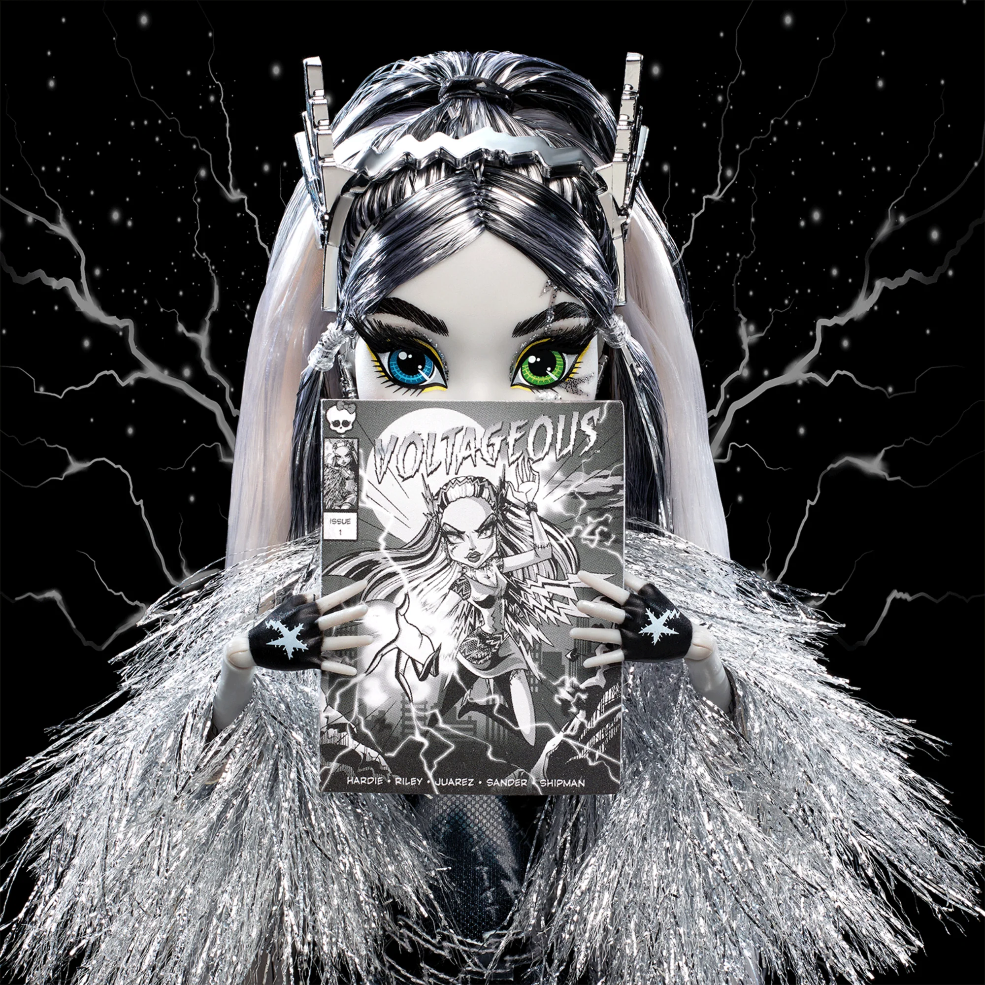 Mattel Creations Monster High Voltageous Frankie Stein Reproduction Doll