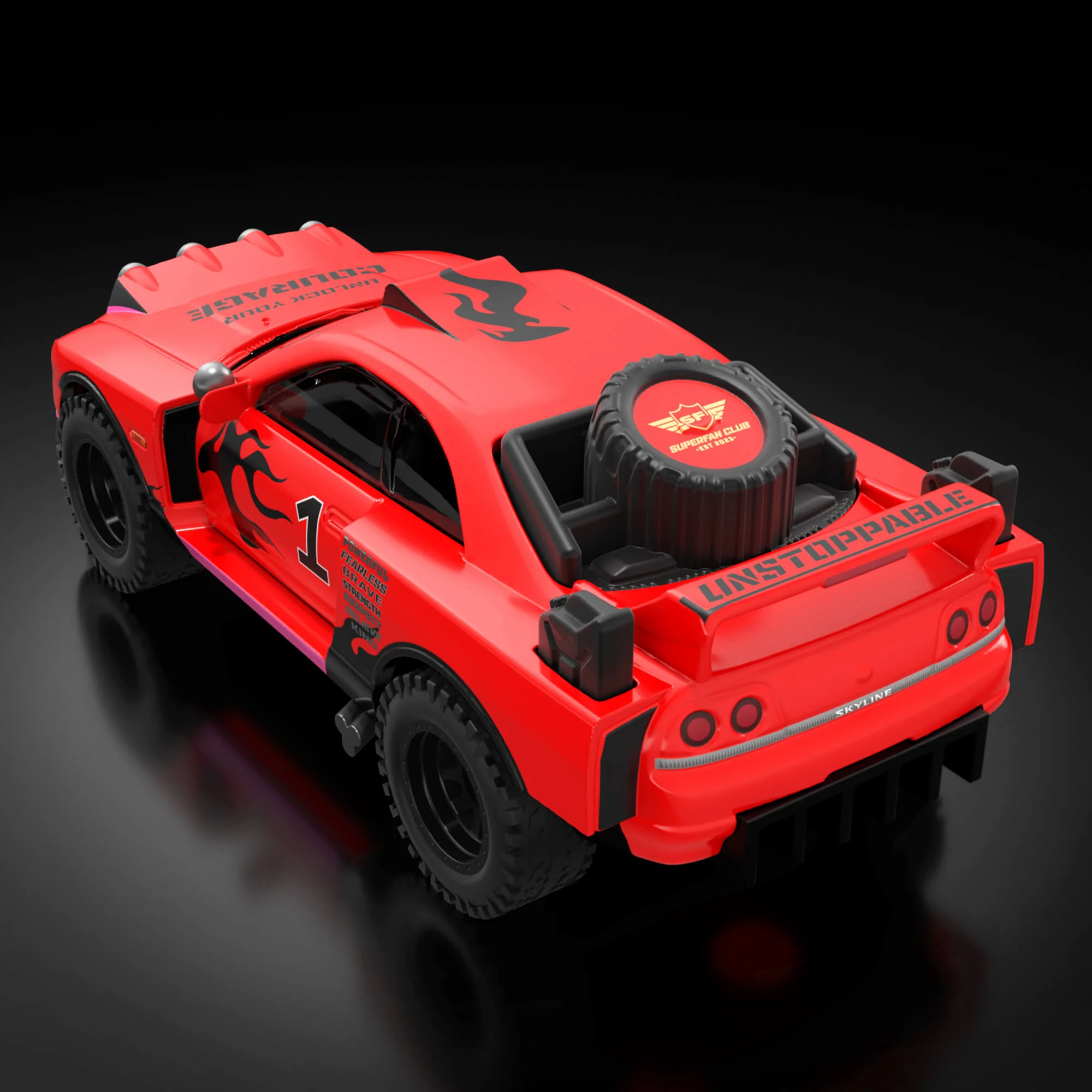 Mattel Creations Hot Wheels: Ultimate Challenge Nissan Skyline GT-R (R33)