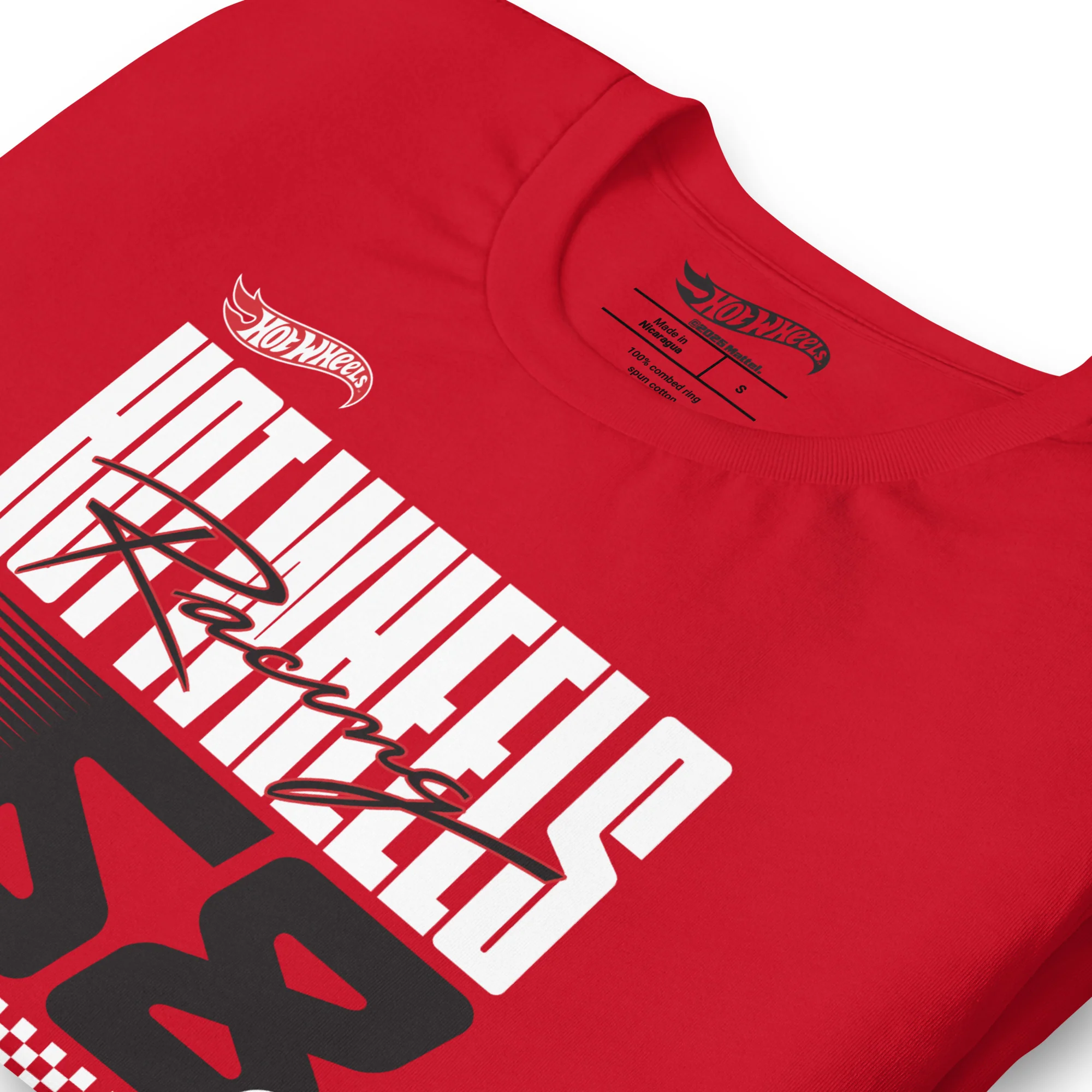 Mattel Creations Hot Wheels Racing Red T-Shirt