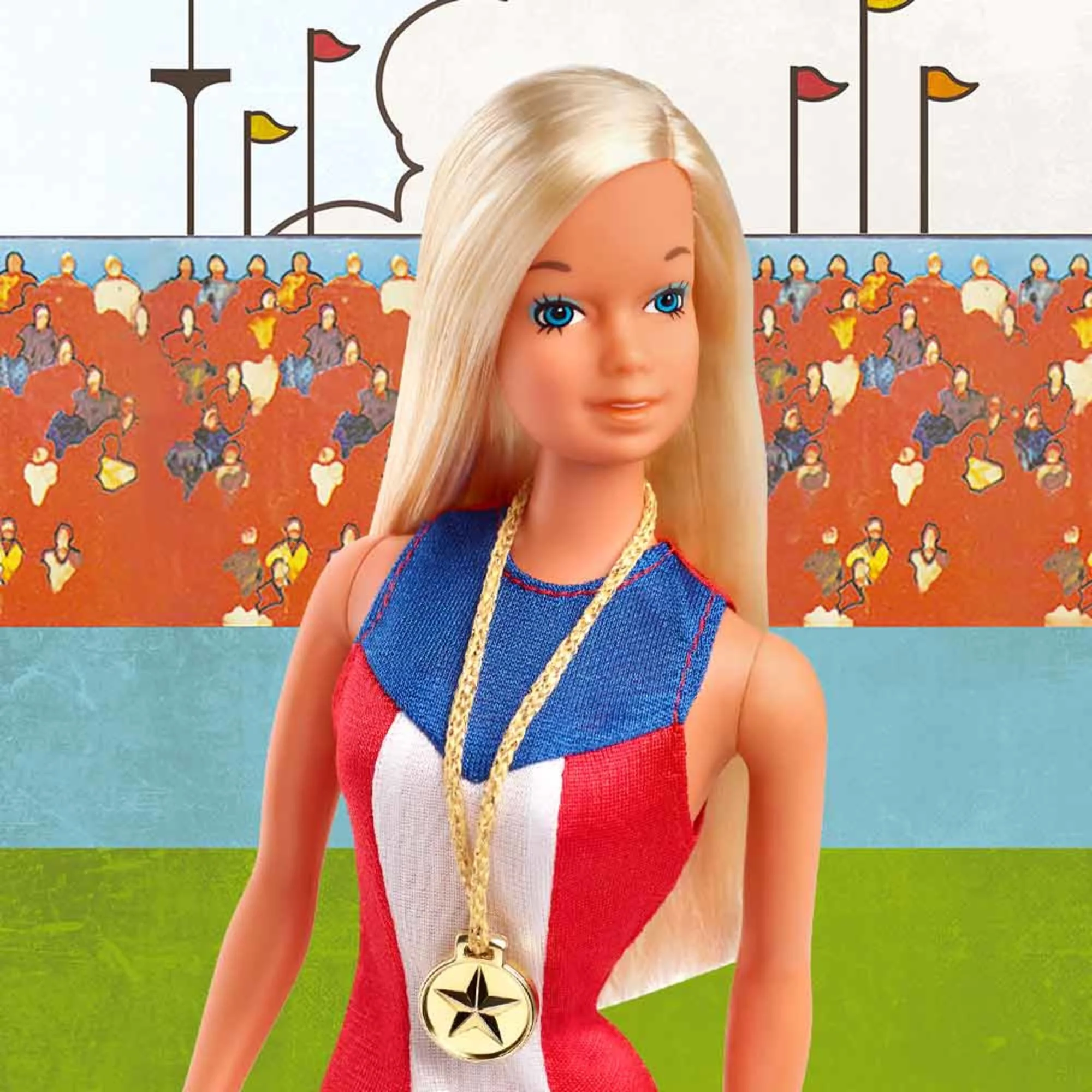 Mattel Creations Barbie Gold Medal Barbie Doll