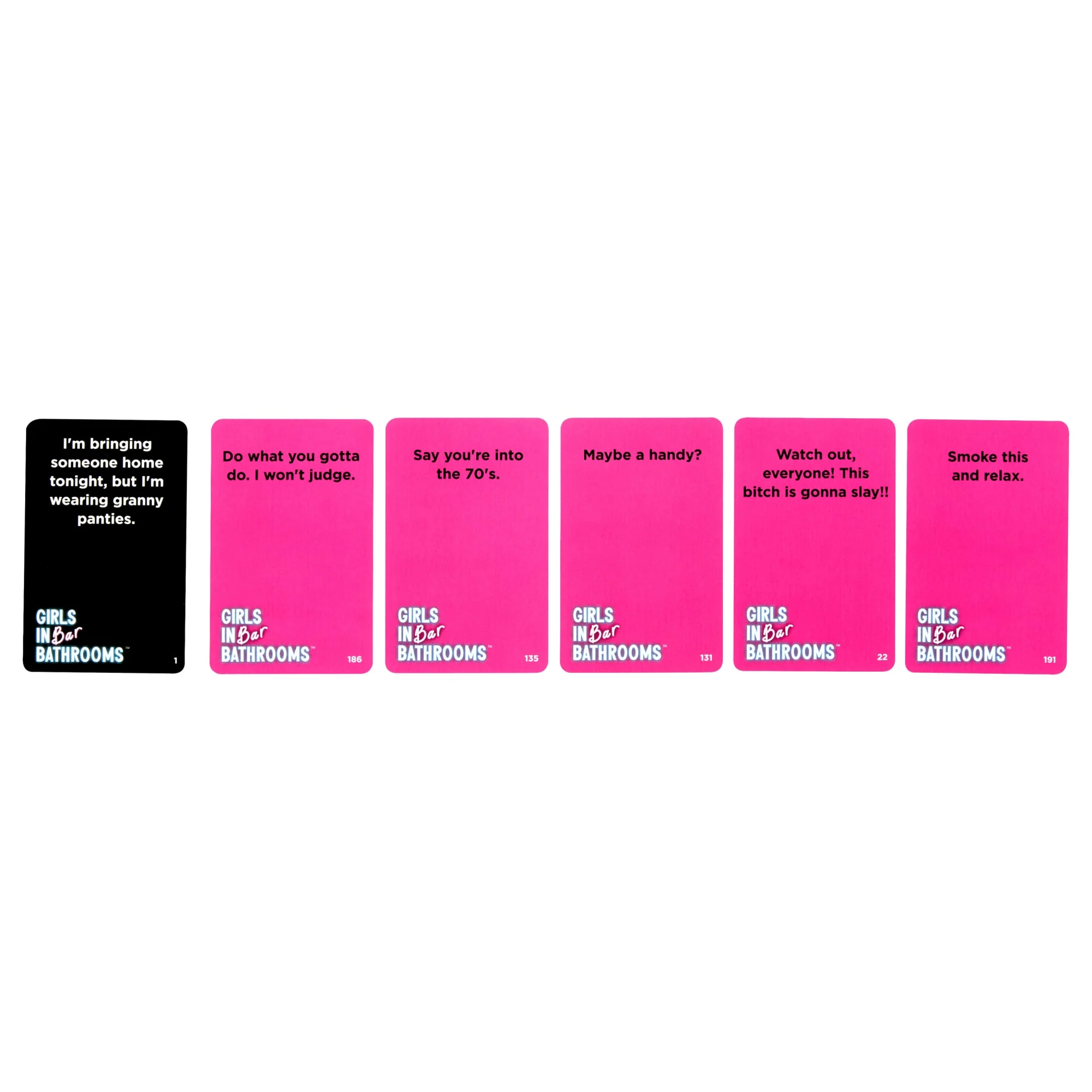 Mattel Creations Girls in Bar Bathrooms Adult Party Game