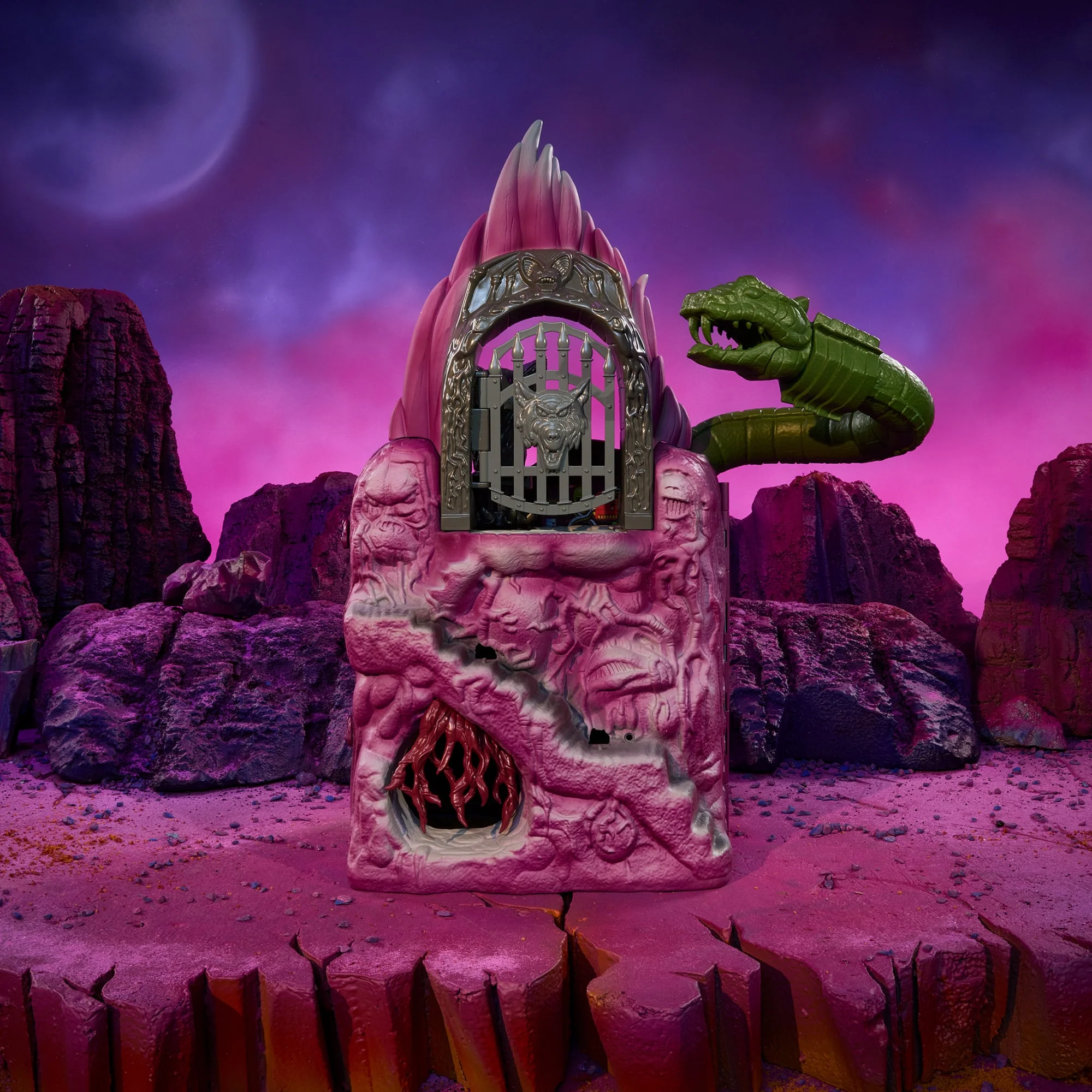 Mattel Creations Masters of the Universe Origins Snake Mountain Playset