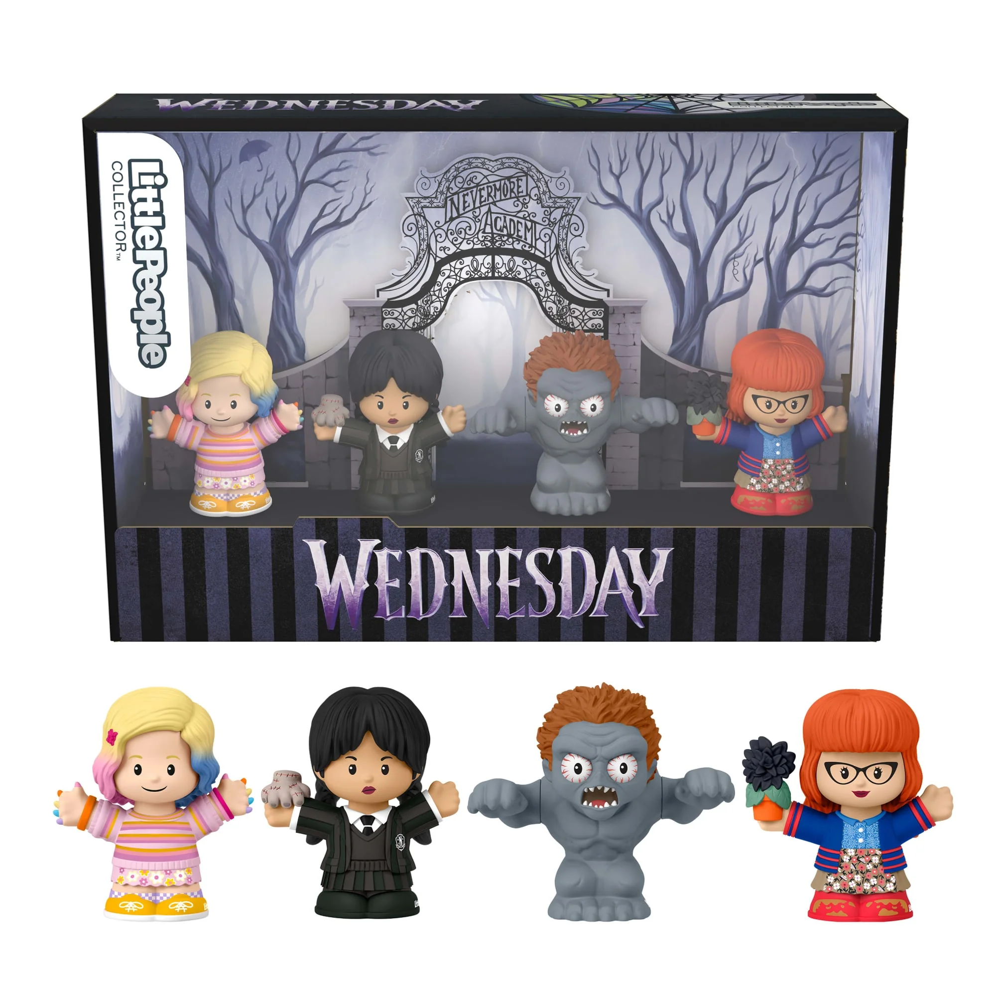 Mattel Creations Little People Collector Wednesday TV Series Special Edition Set