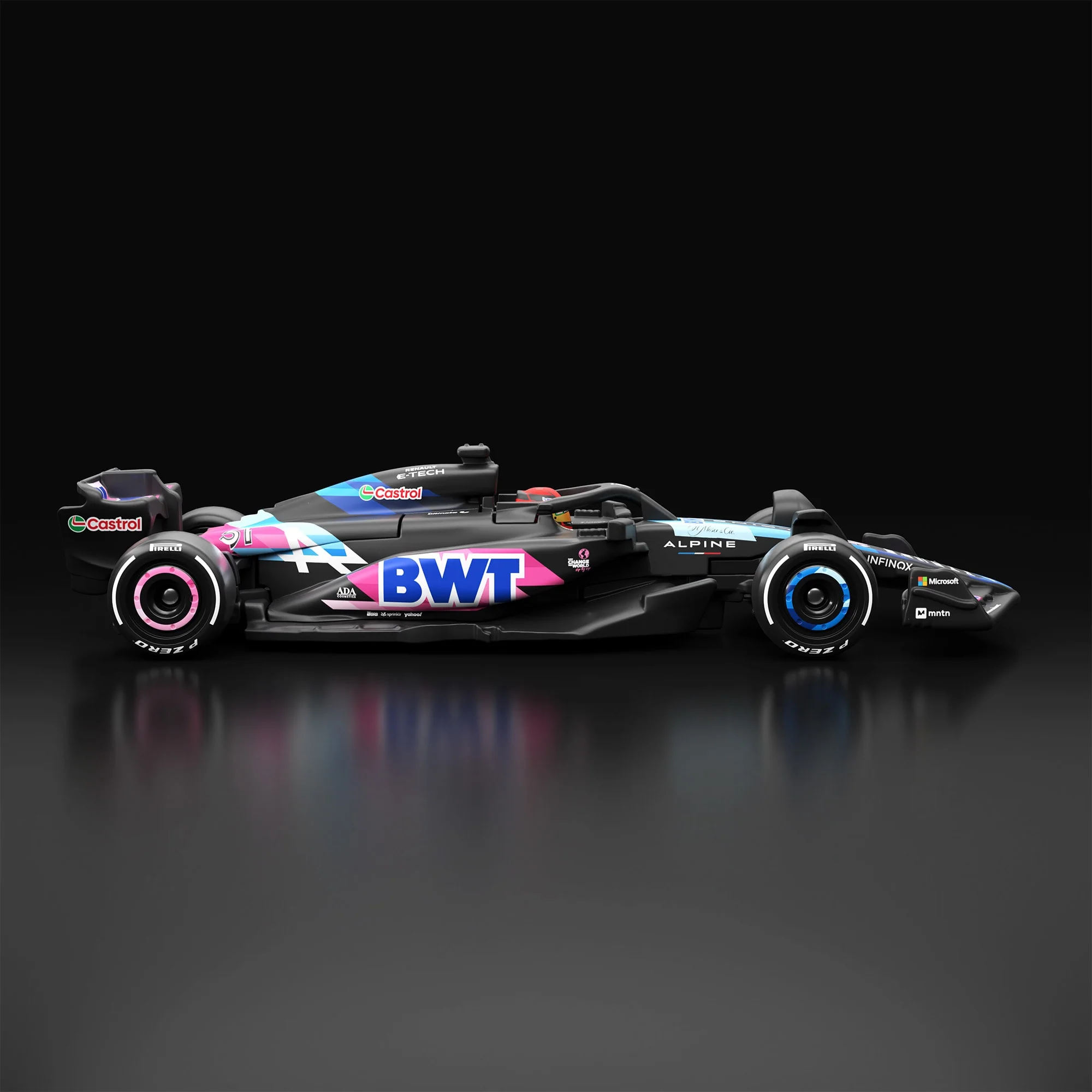Mattel Creations Hot Wheels F1 Series: BWT Alpine F1 Team A524 Car #31